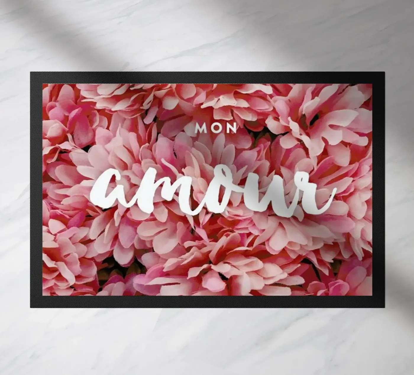 Mon Amour deurmat van Miles of Light