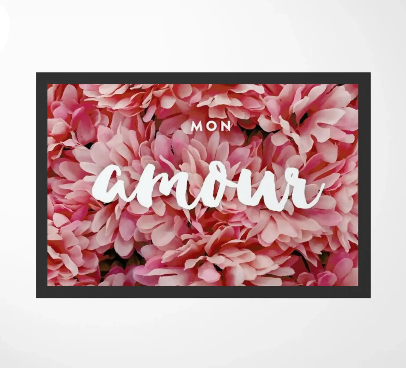 Mon Amour deurmat van Miles of Light