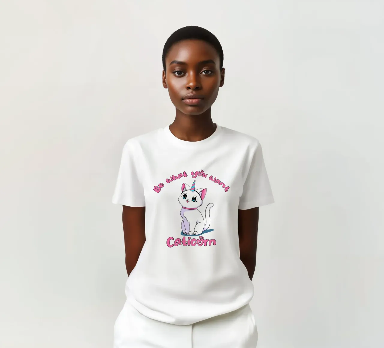 Sii ciò che vuoi Caticorn t-shirt da Loobs