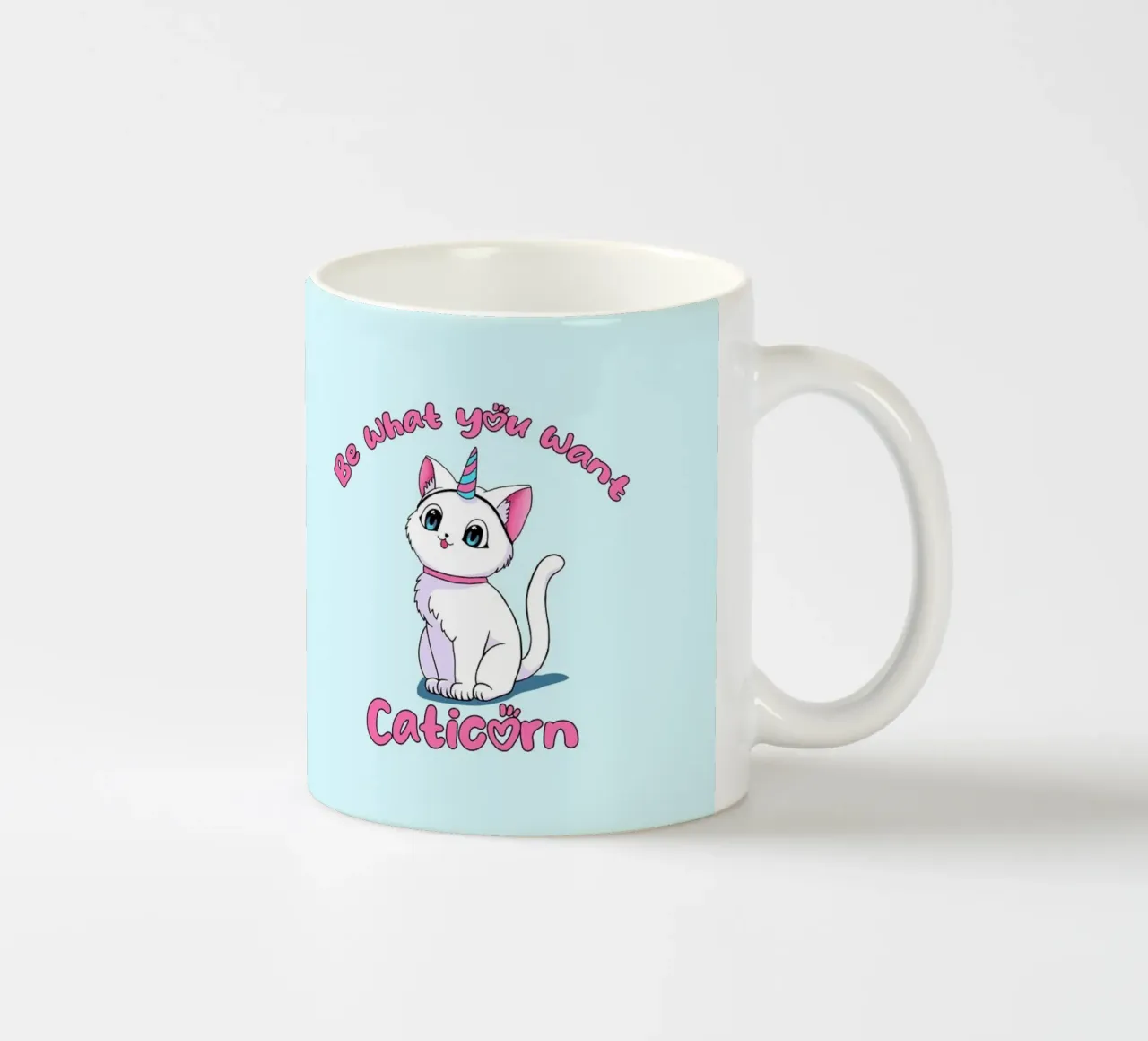 Sii ciò che vuoi Caticorn tazza in ceramica da Loobs