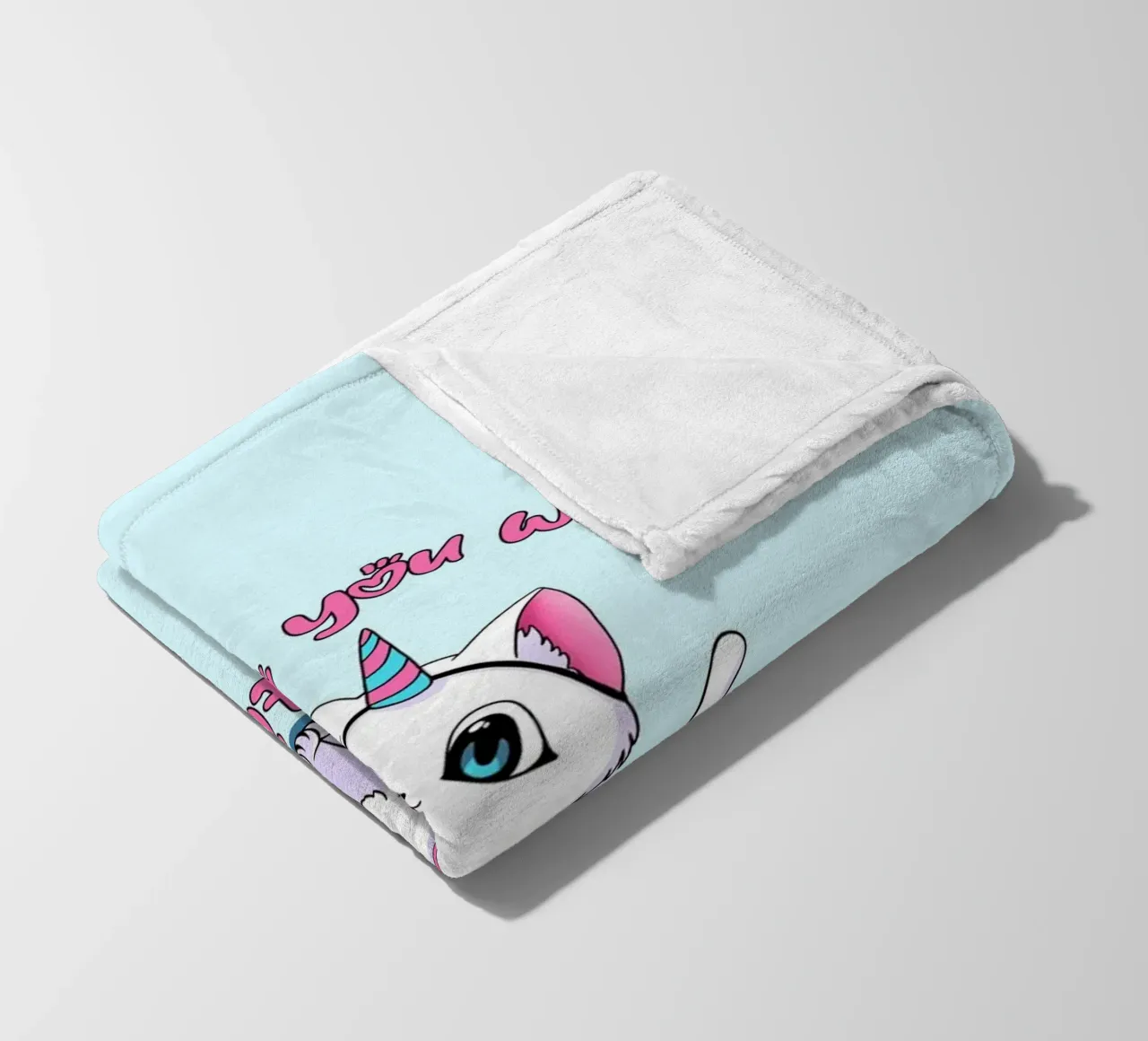 Sii ciò che vuoi Caticorn coperta in pile da Loobs