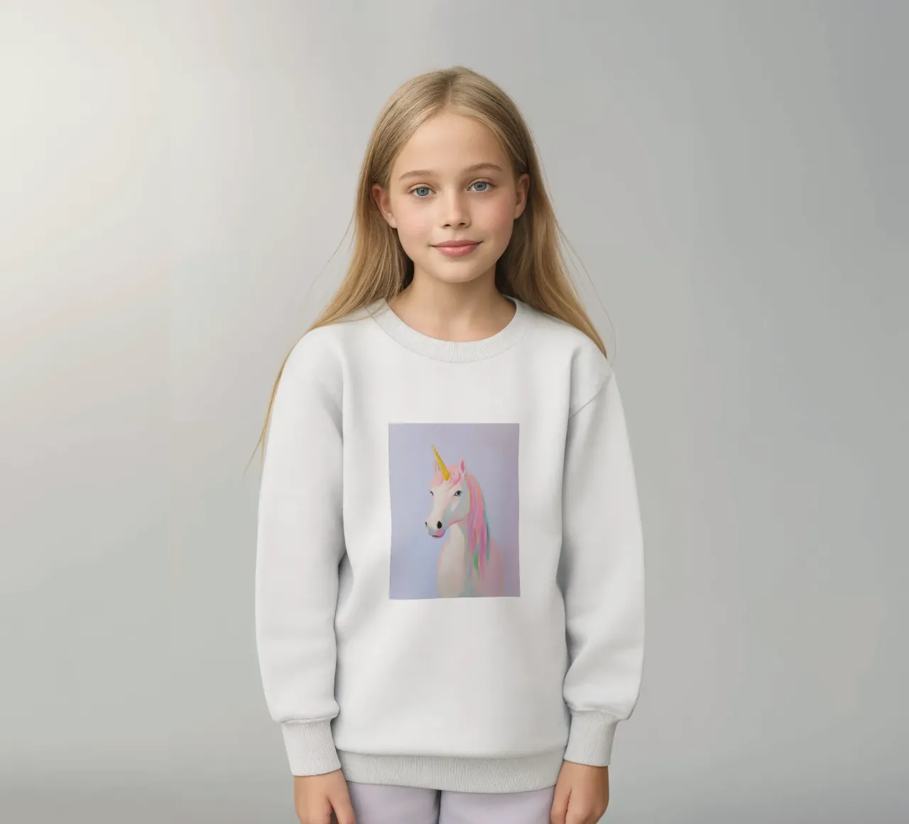 Unicorn magic kids sweatshirt by Carinaprint