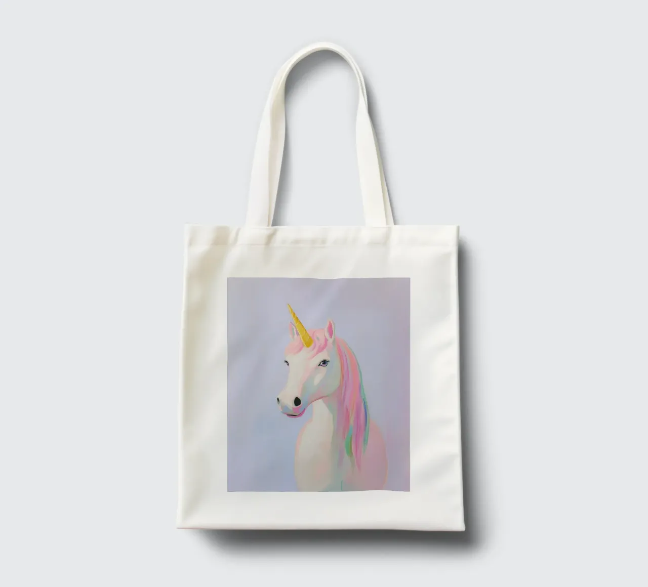 Einhorn Magie Jutebeutel von Carinaprint