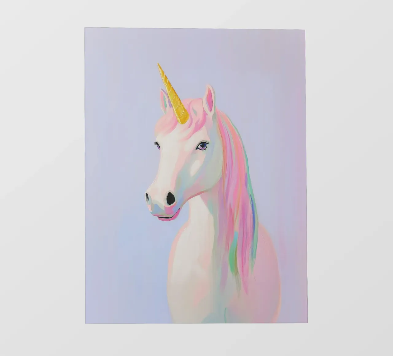 Unicornio mágico lámina retroiluminada de Carinaprint