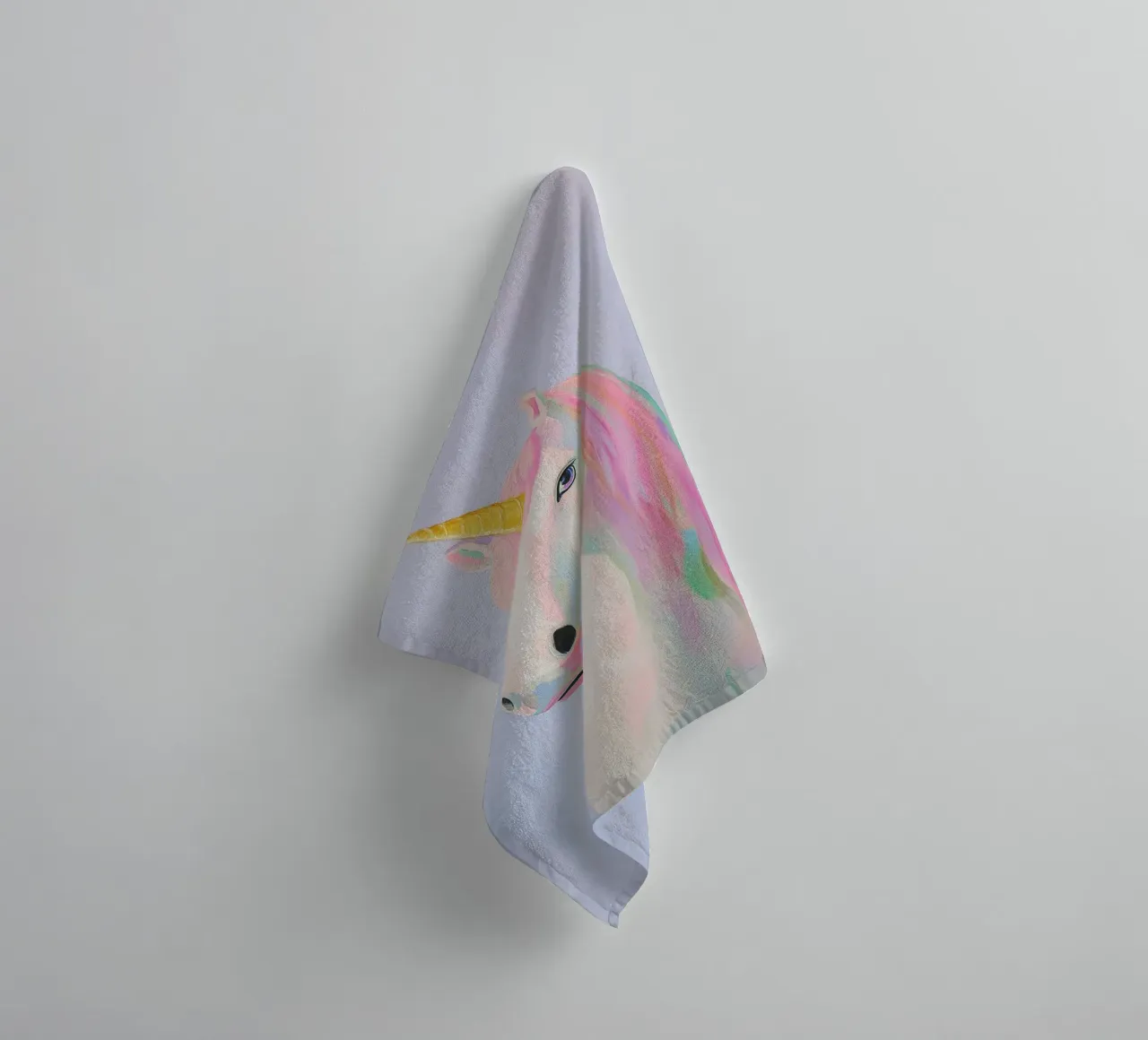 Unicorn magic towel by Carinaprint