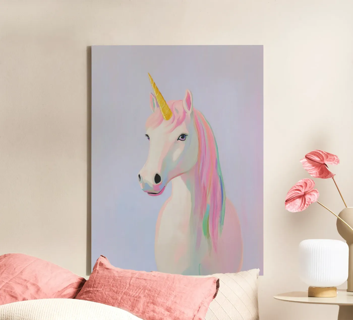 Magia dell'unicorno tela da Carinaprint