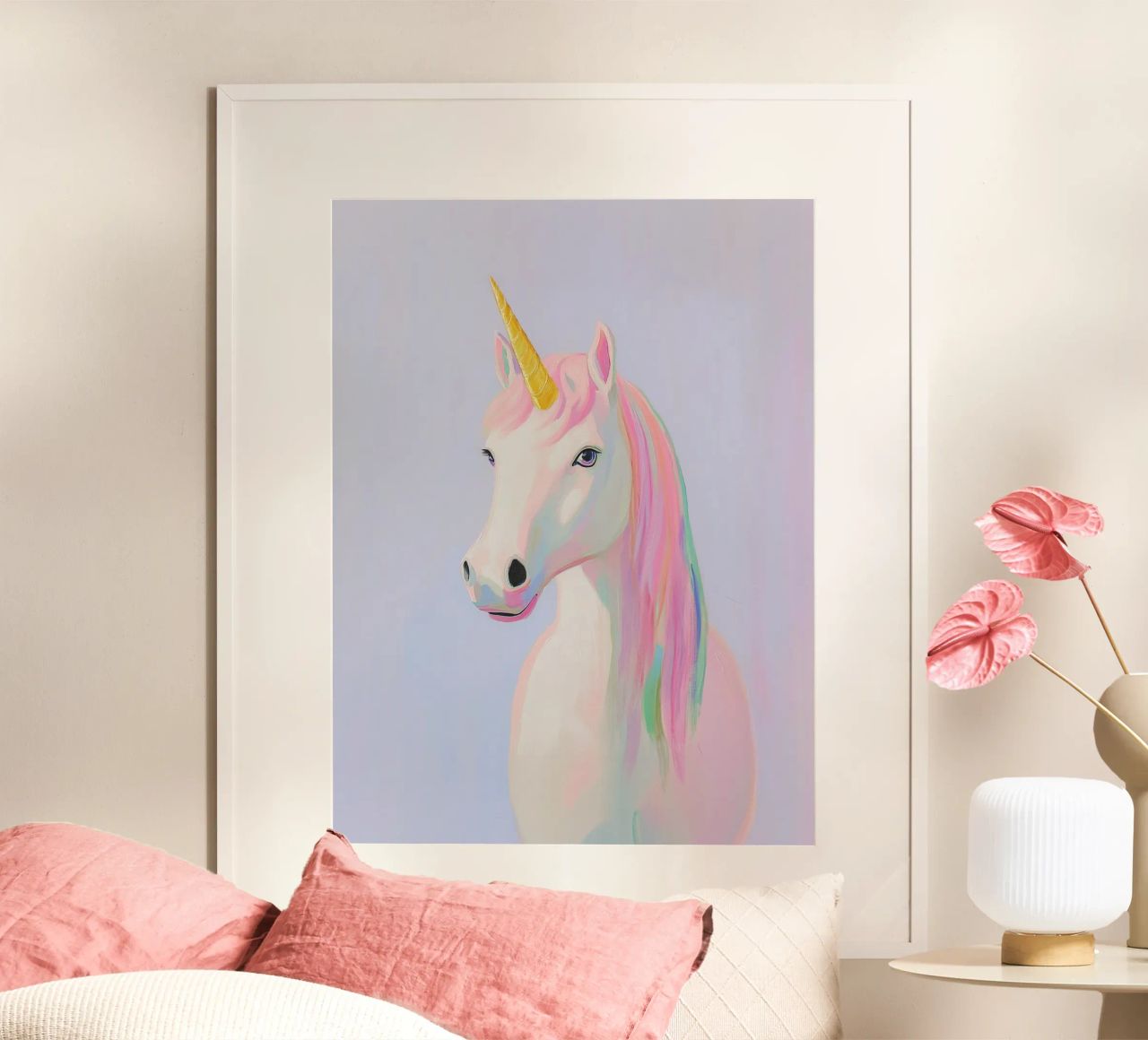 Einhorn Magie Poster von Carinaprint