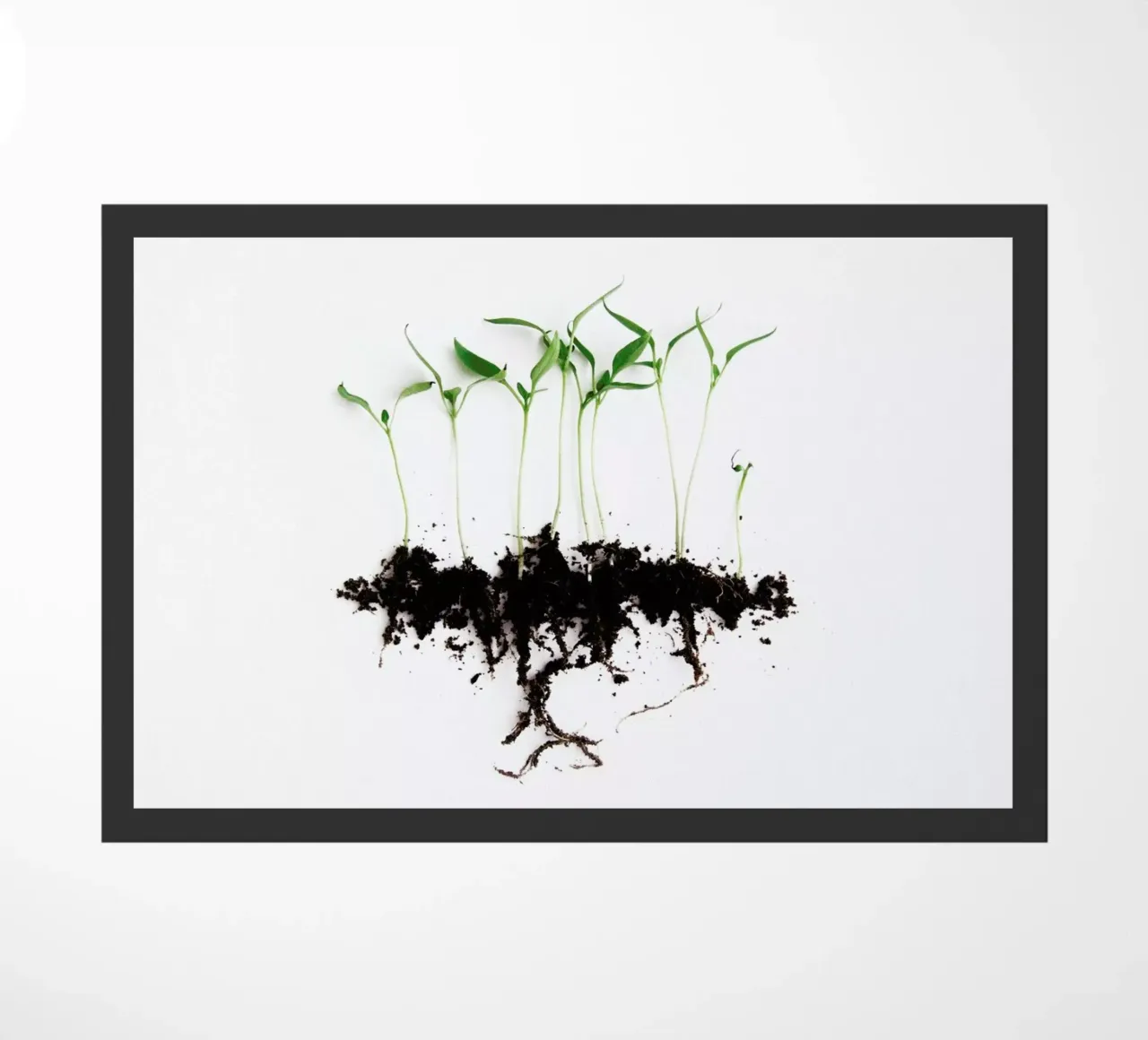 Pepper Sprouts deurmat van Miles of Light