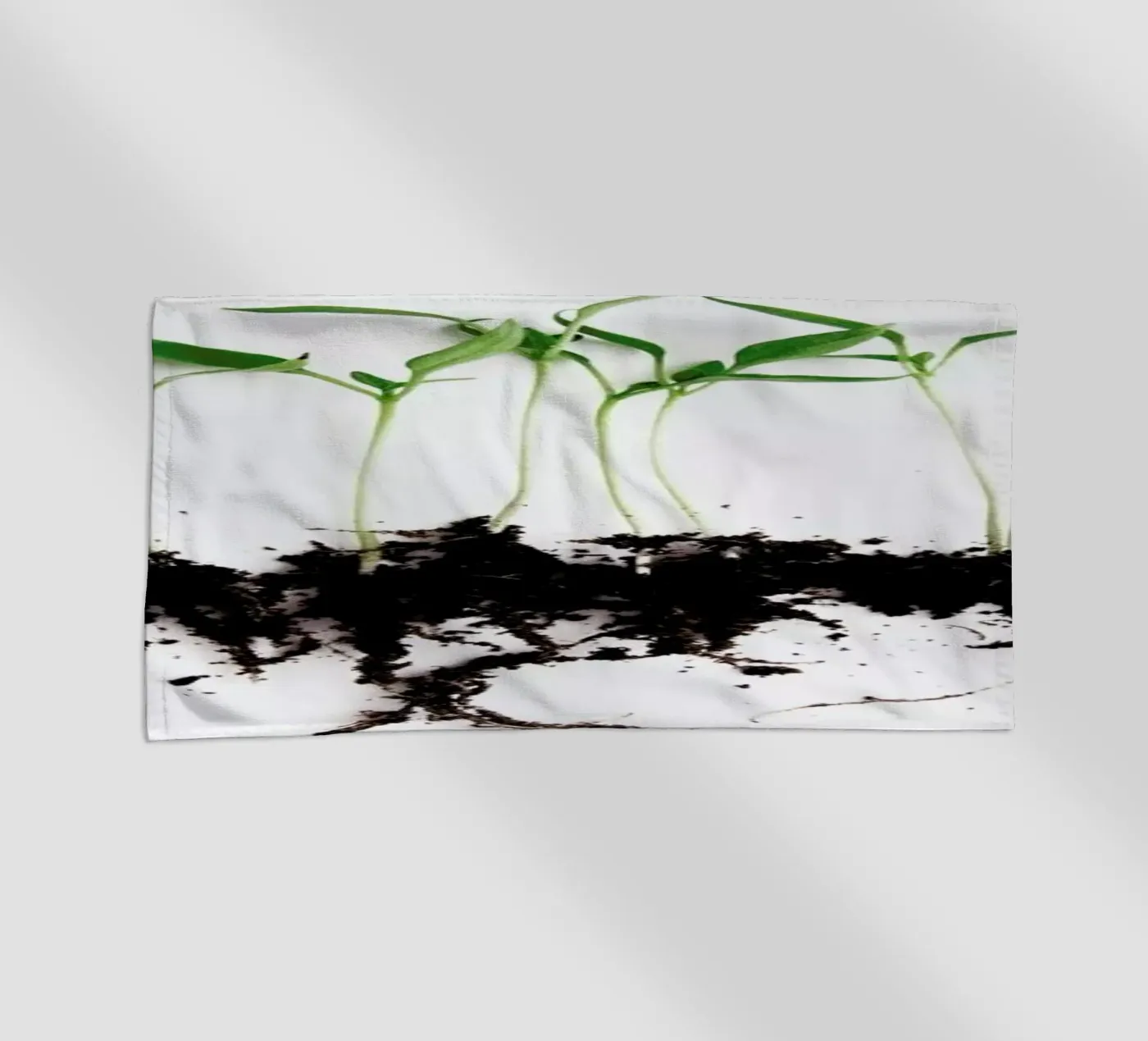 Pepper Sprouts Strandtuch von Miles of Light