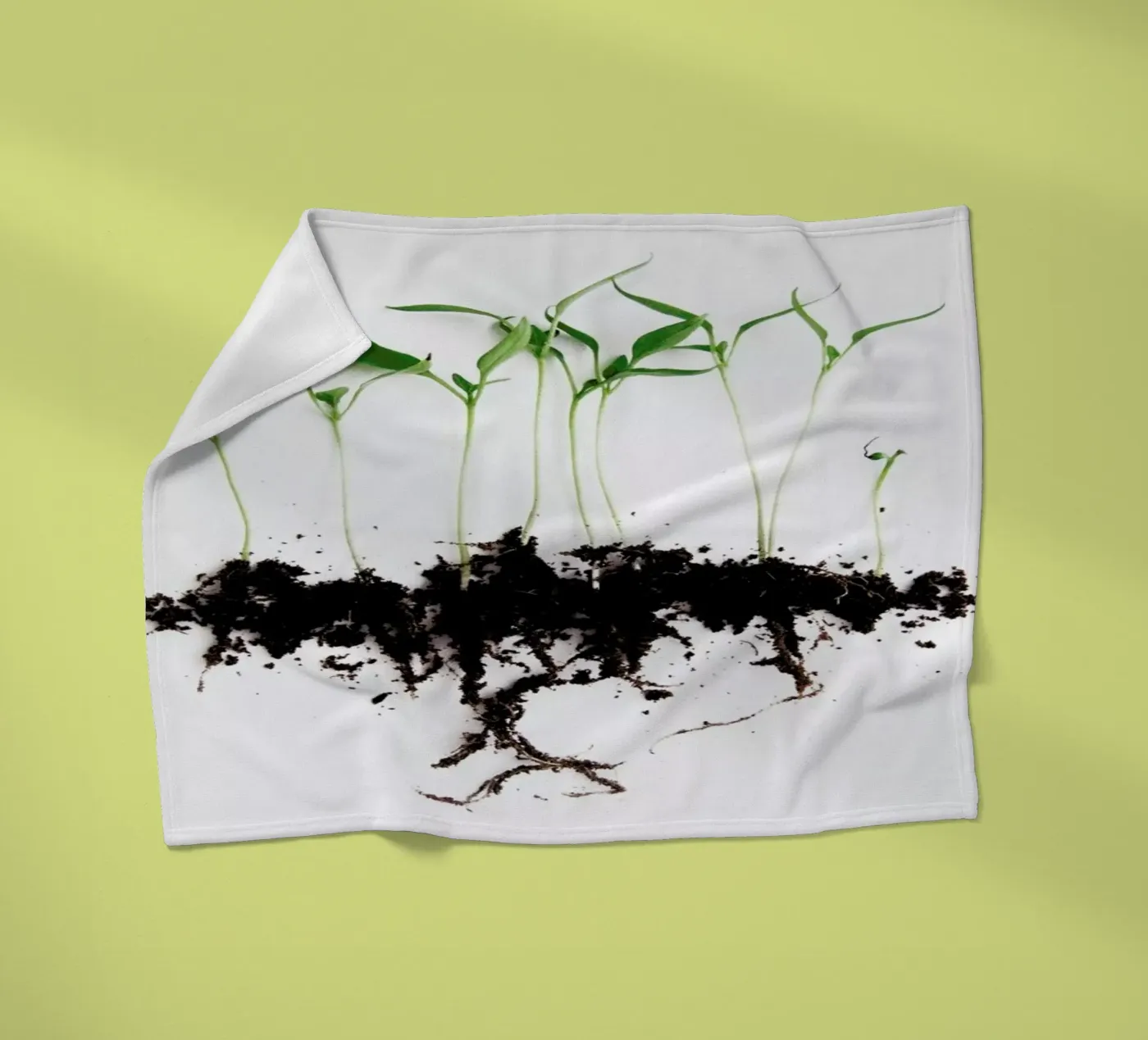 Pepper Sprouts fleecedeken van Miles of Light