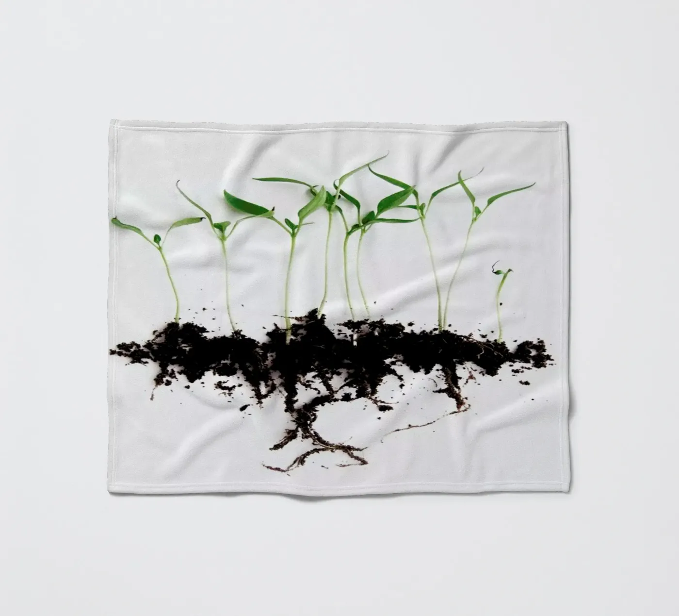 Pepper Sprouts fleecedeken van Miles of Light