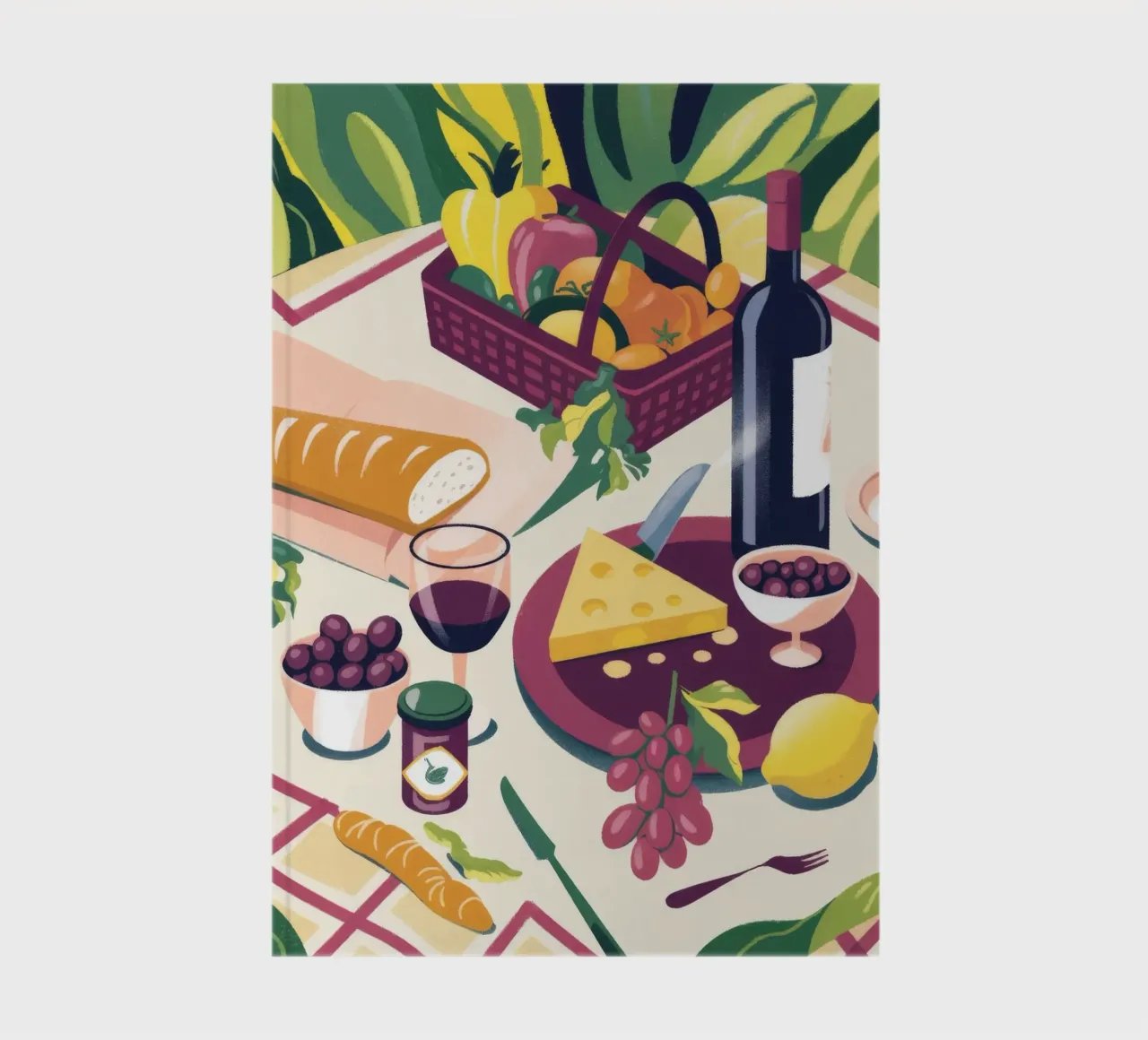 Picnic Delight notebook by Artie Shifa