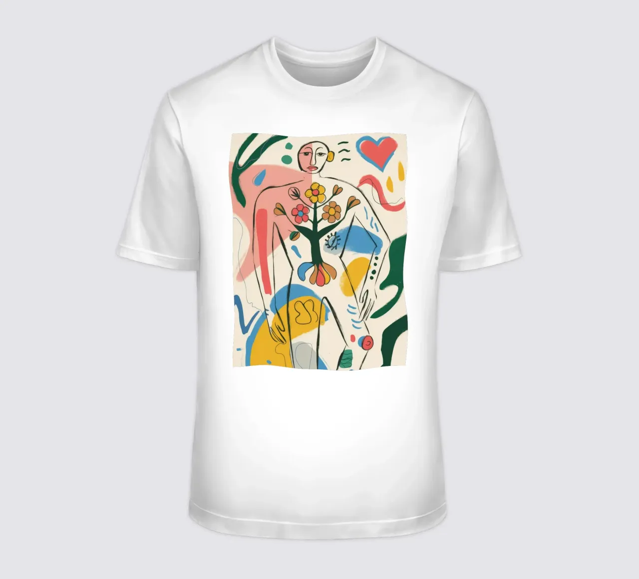 Essenza fiorente t-shirt da Artie Shifa