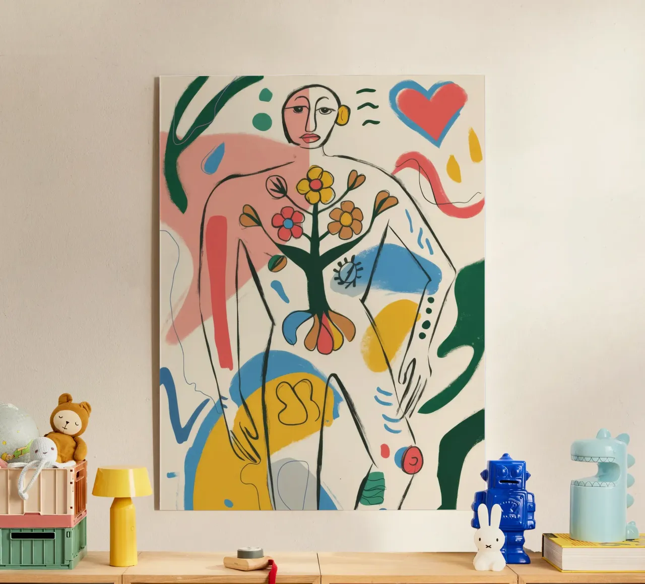 Essenza fiorente plexiglass da Artie Shifa