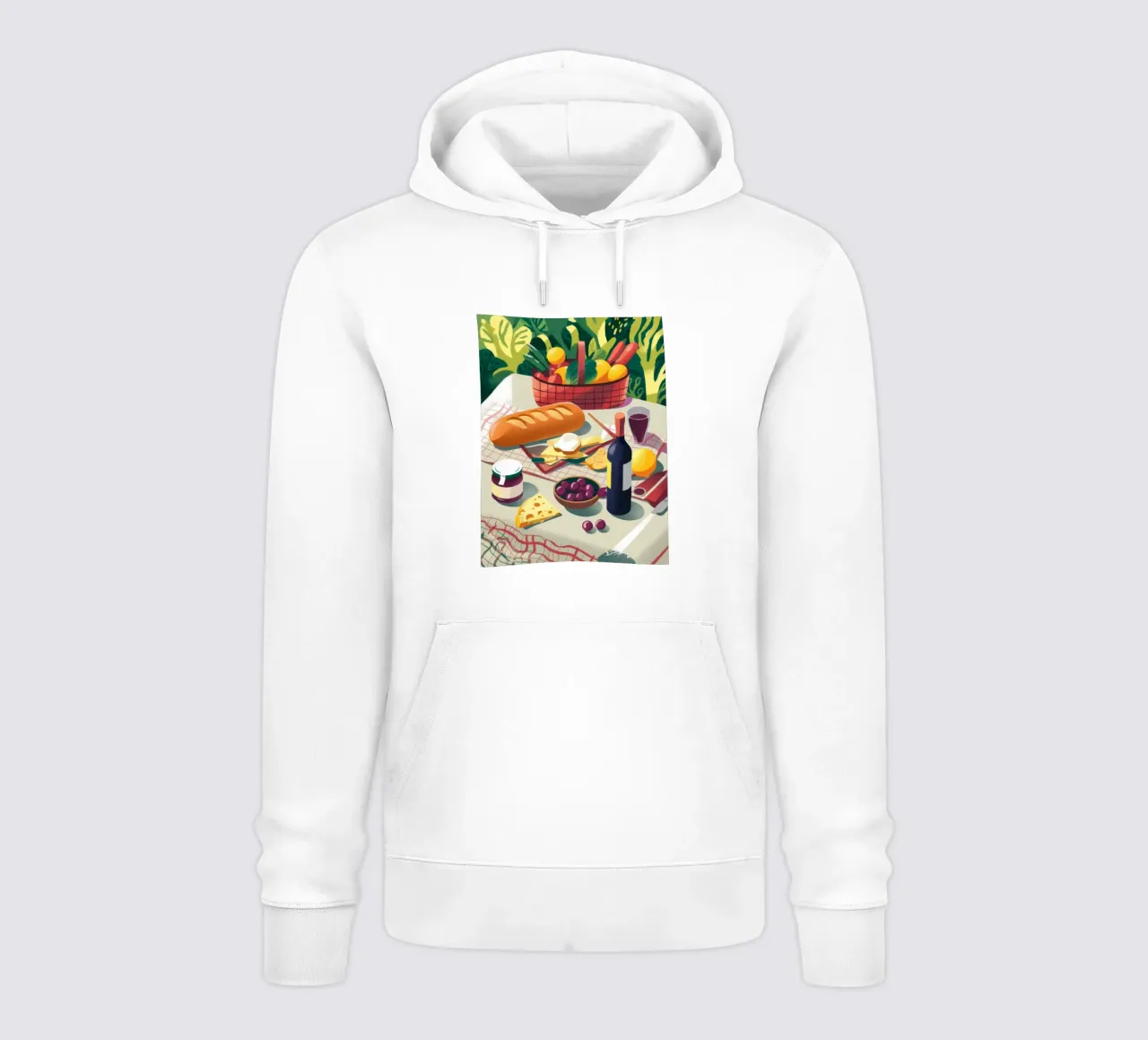 Tavola colorata felpa con cappuccio da Artie Shifa