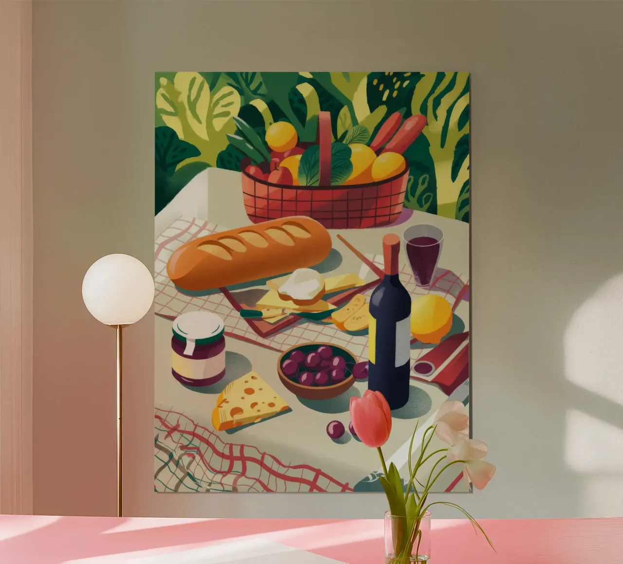 Colorful Table Setting hahnemühle by Artie Shifa