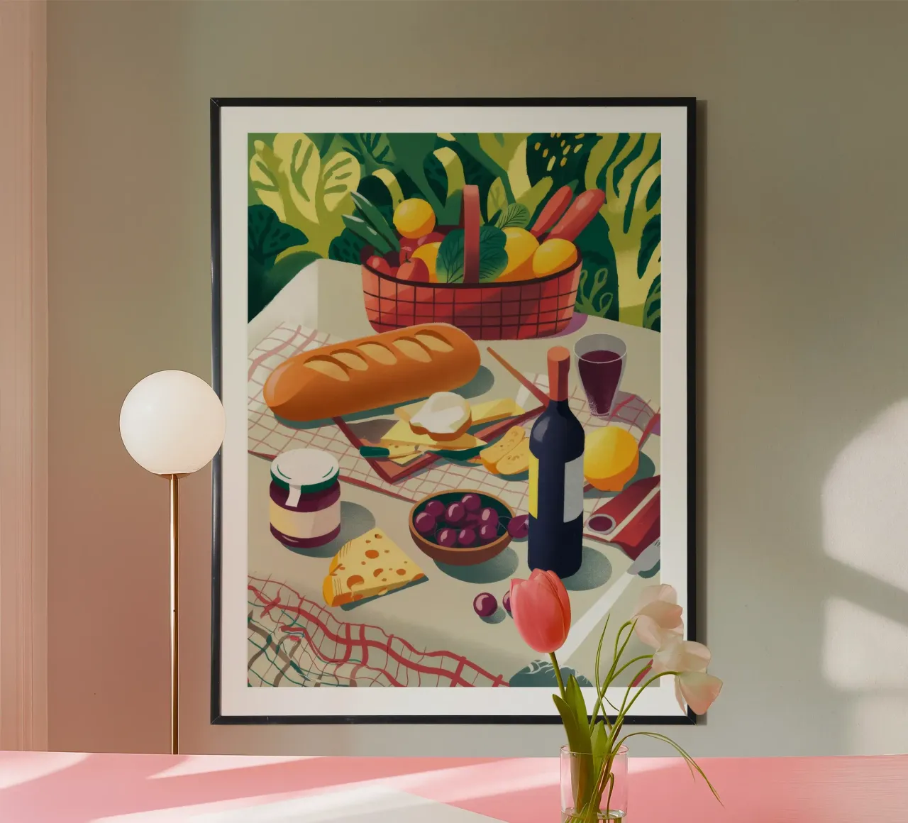 Colorful Table Setting hahnemühle by Artie Shifa