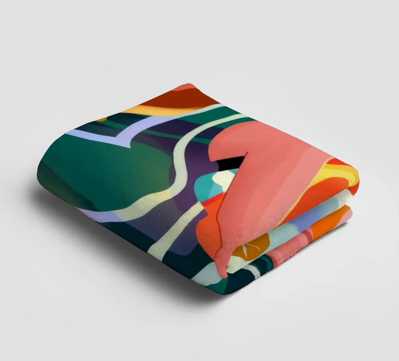 Whimsical Reverie towel by Artie Shifa