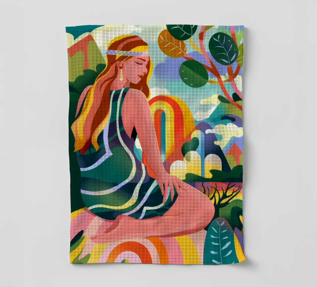 Rêverie fantaisiste torchon de Artie Shifa