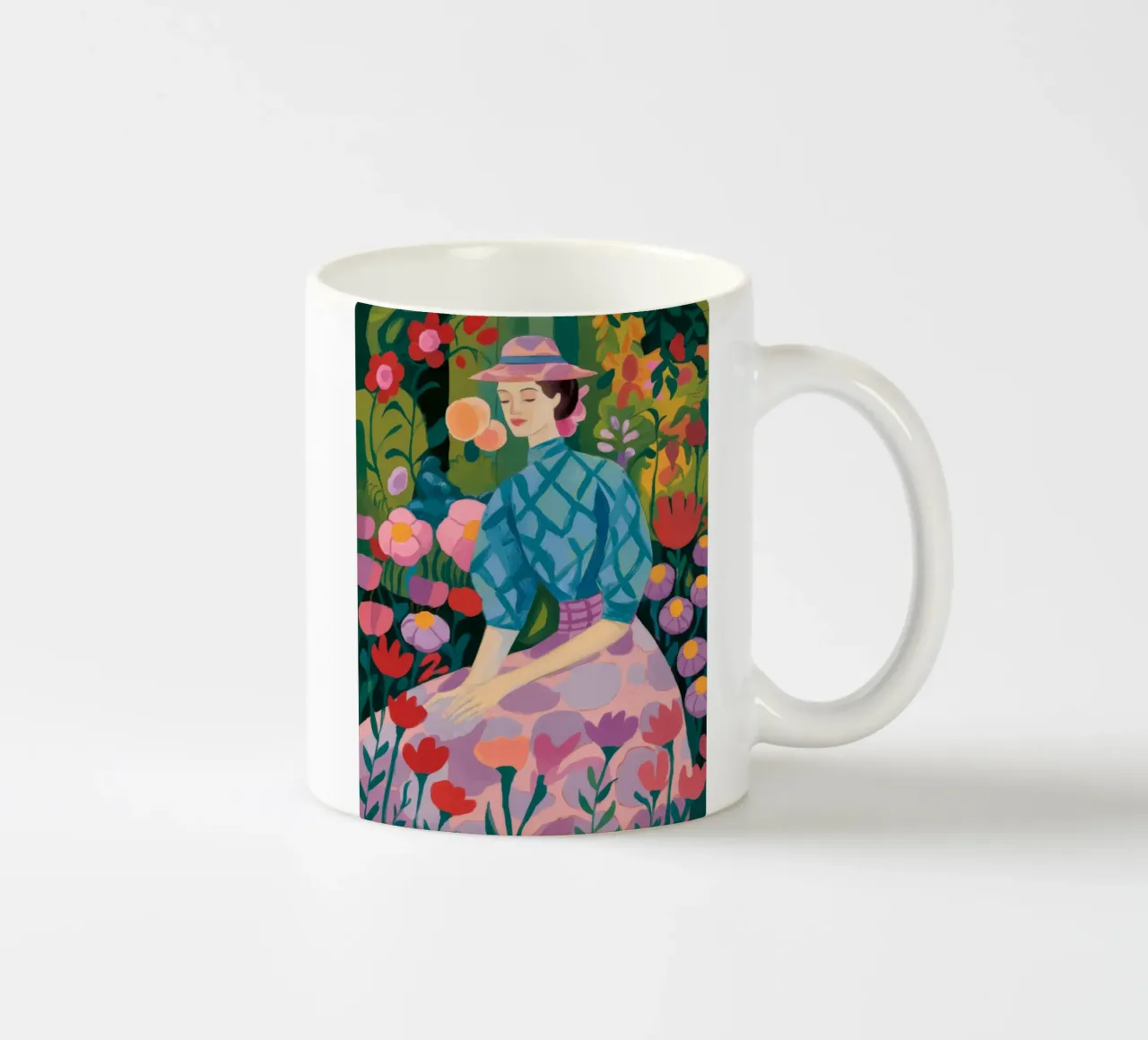 Capriccio da giardino tazza in ceramica da Artie Shifa