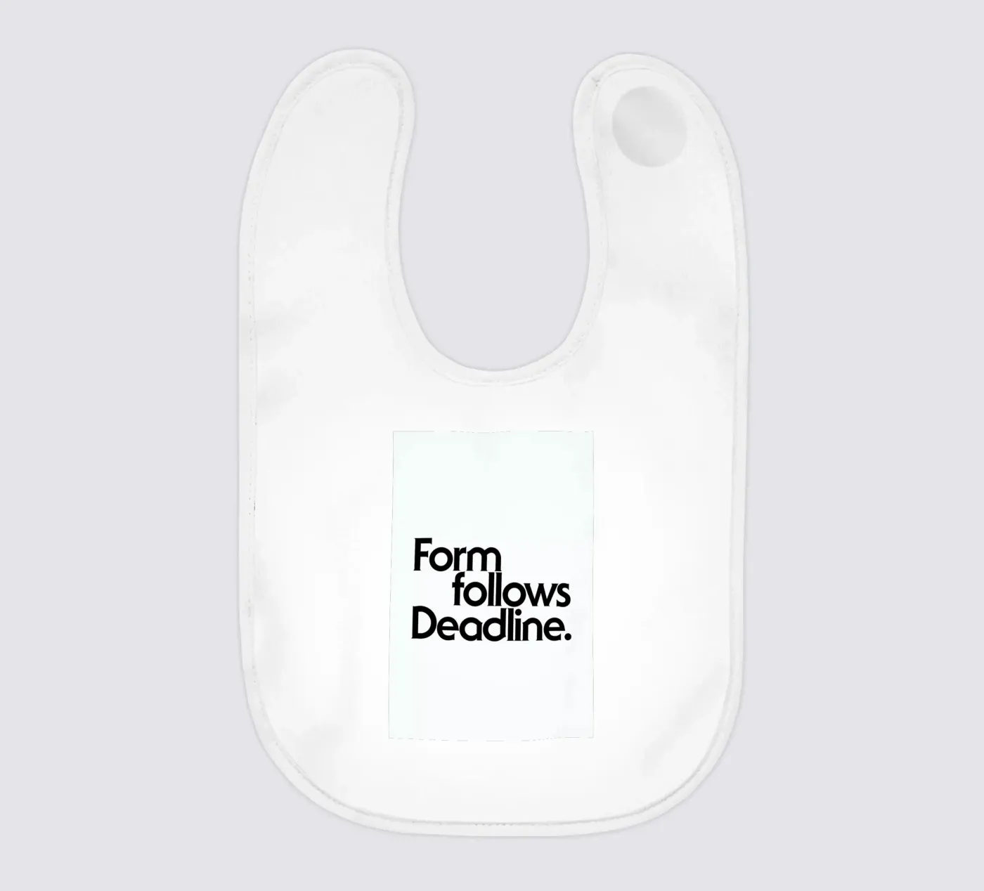 Deadline White bavaglino da Designliga Products GmbH & Co. KG