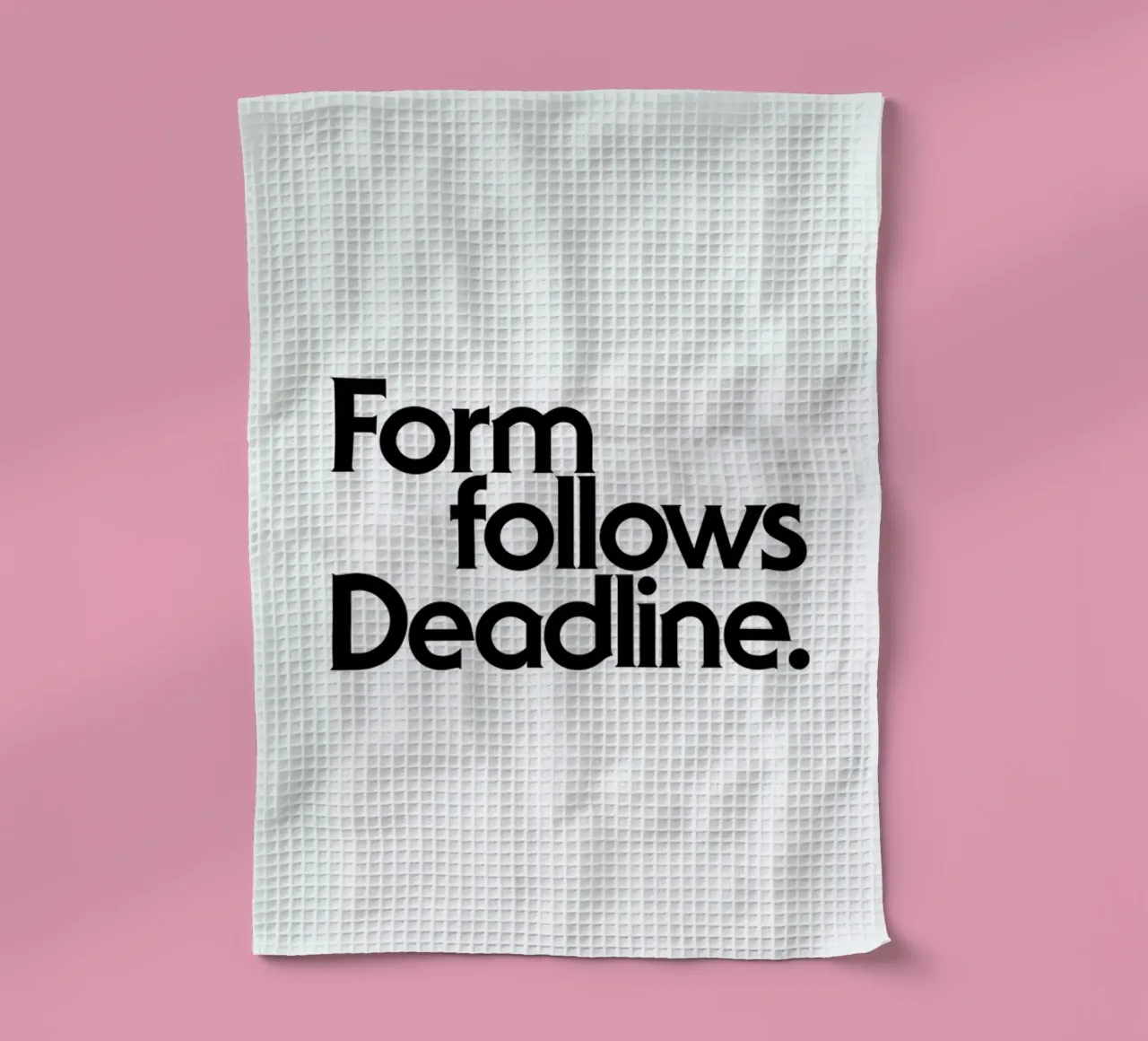 Deadline White canovaccio da cucina da Designliga Products GmbH & Co. KG