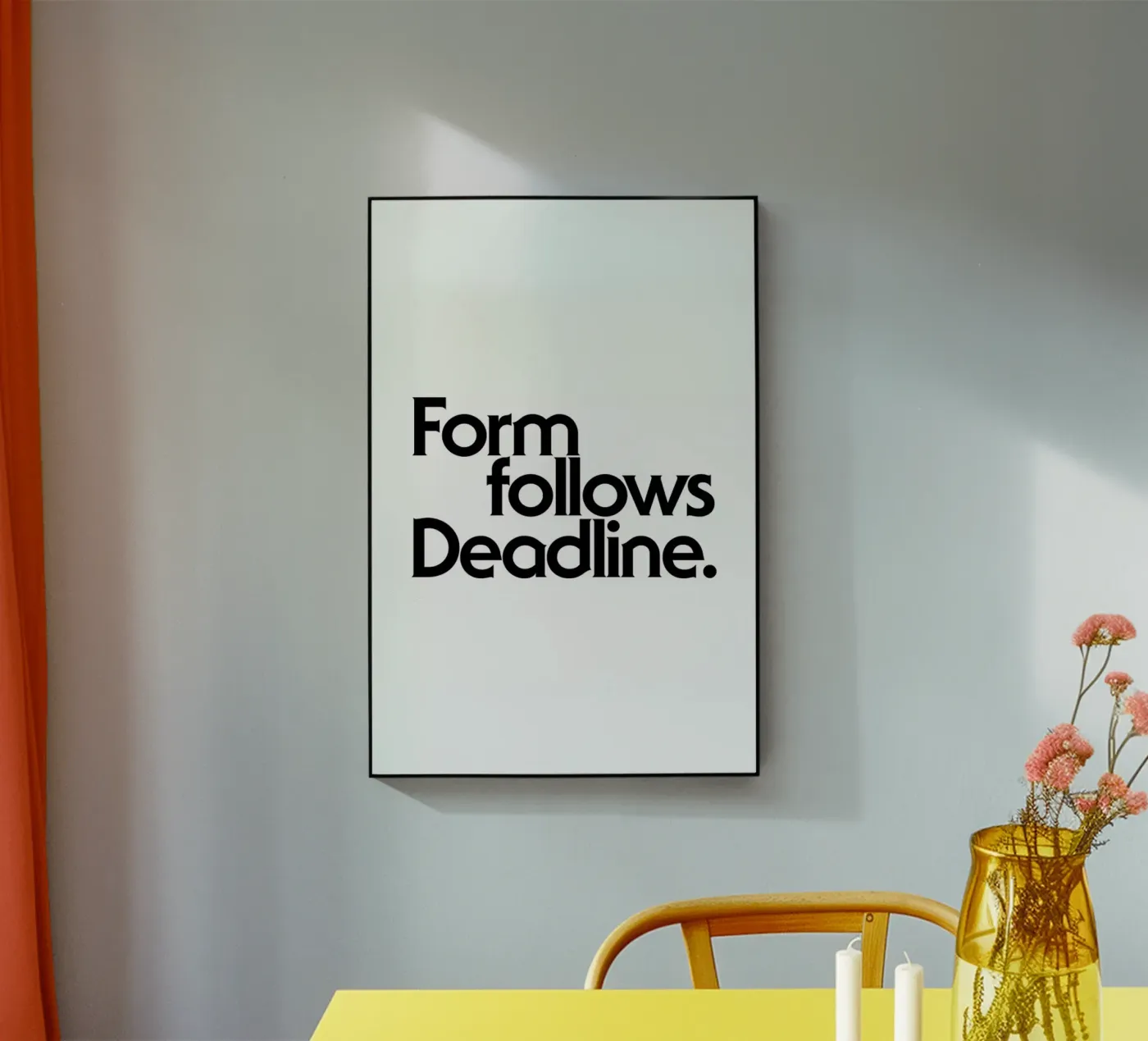 Deadline White plexiglass da Designliga Products GmbH & Co. KG