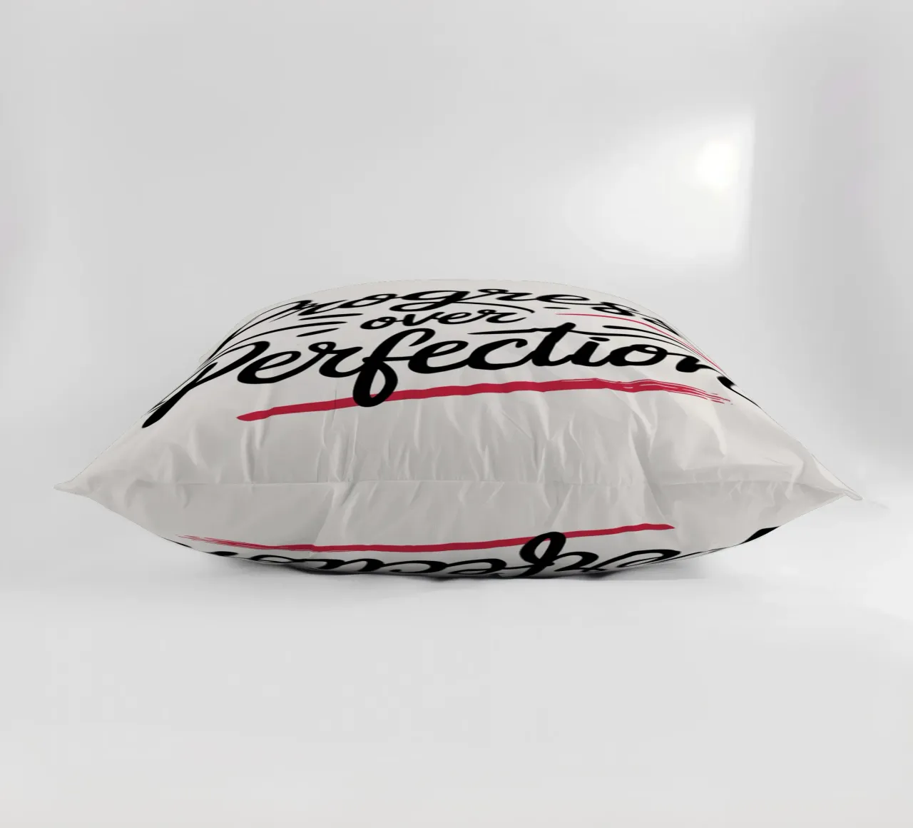 Il progresso al posto della perfezione cuscino da logic