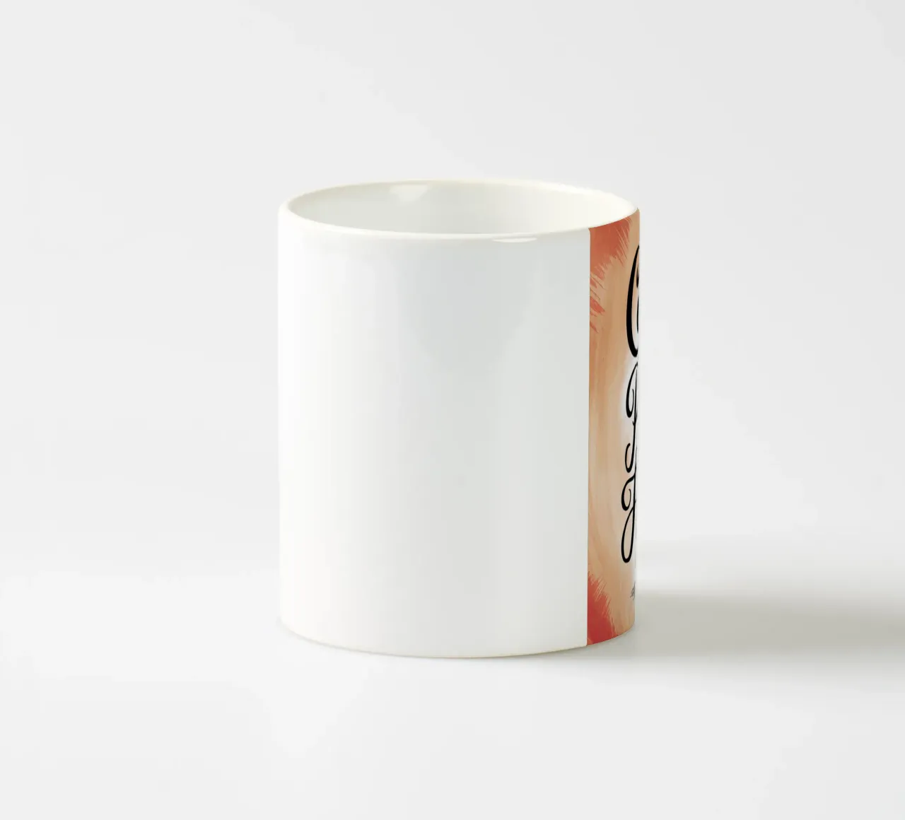 Kaffee in der Hand, Frieden im Herzen Keramik Tasse von logic