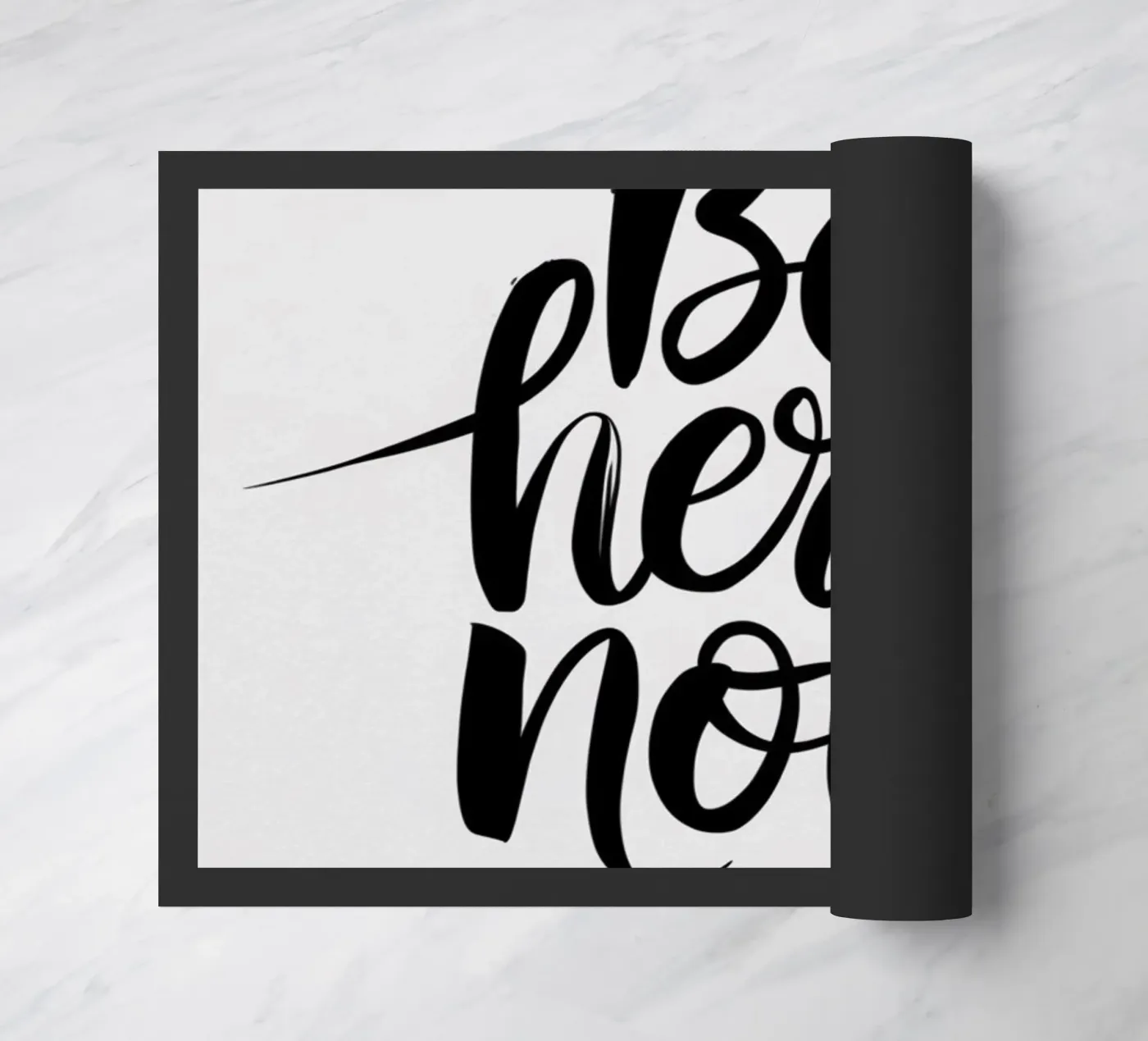 Essere qui ora zerbino da logic