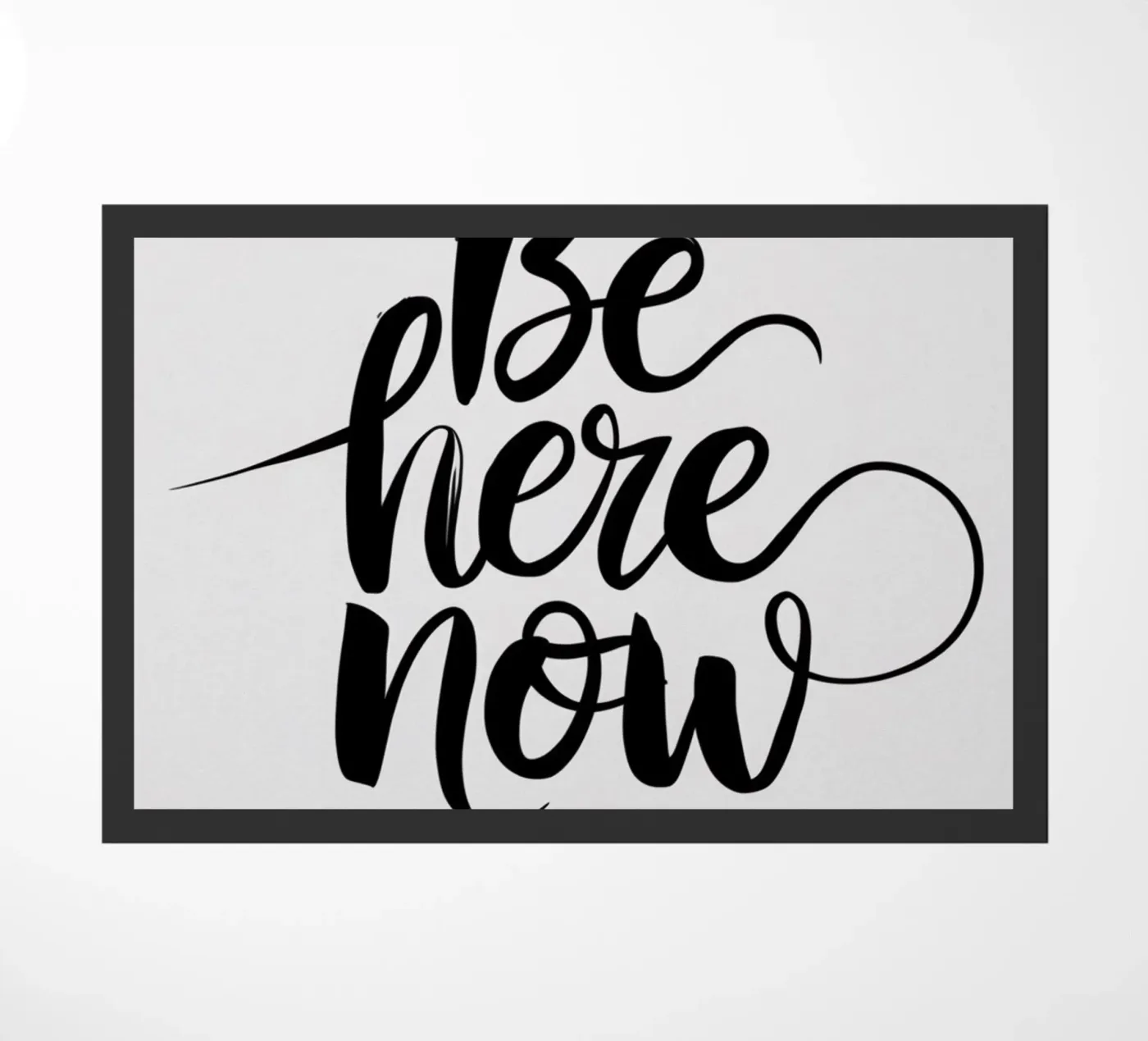 Essere qui ora zerbino da logic