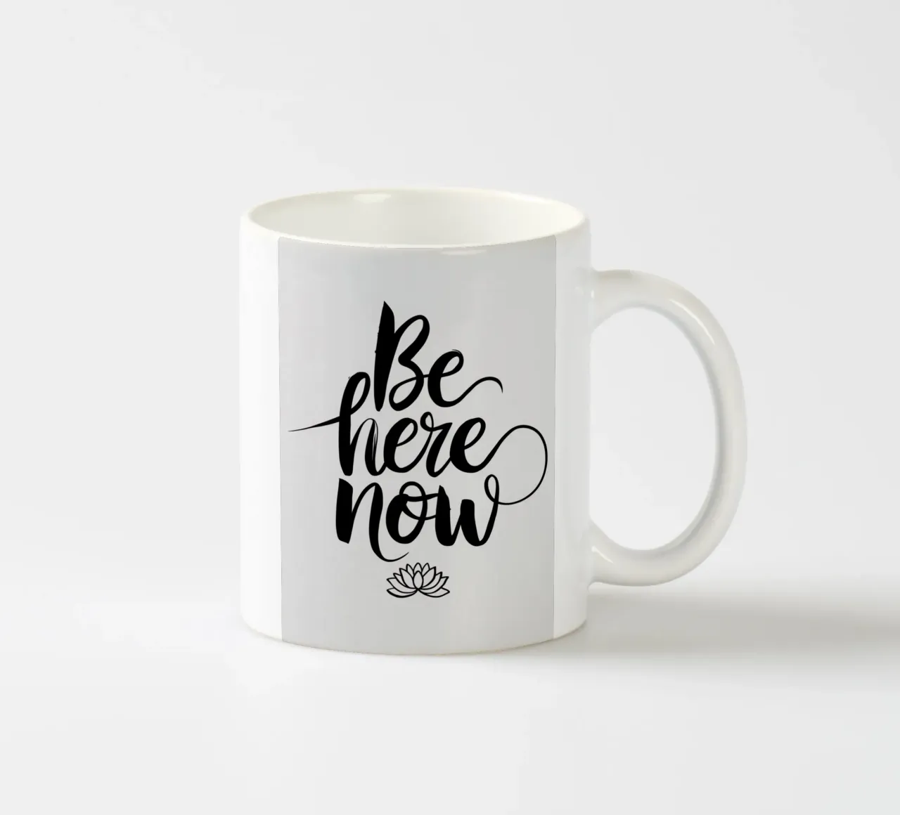 Essere qui ora tazza in ceramica da logic