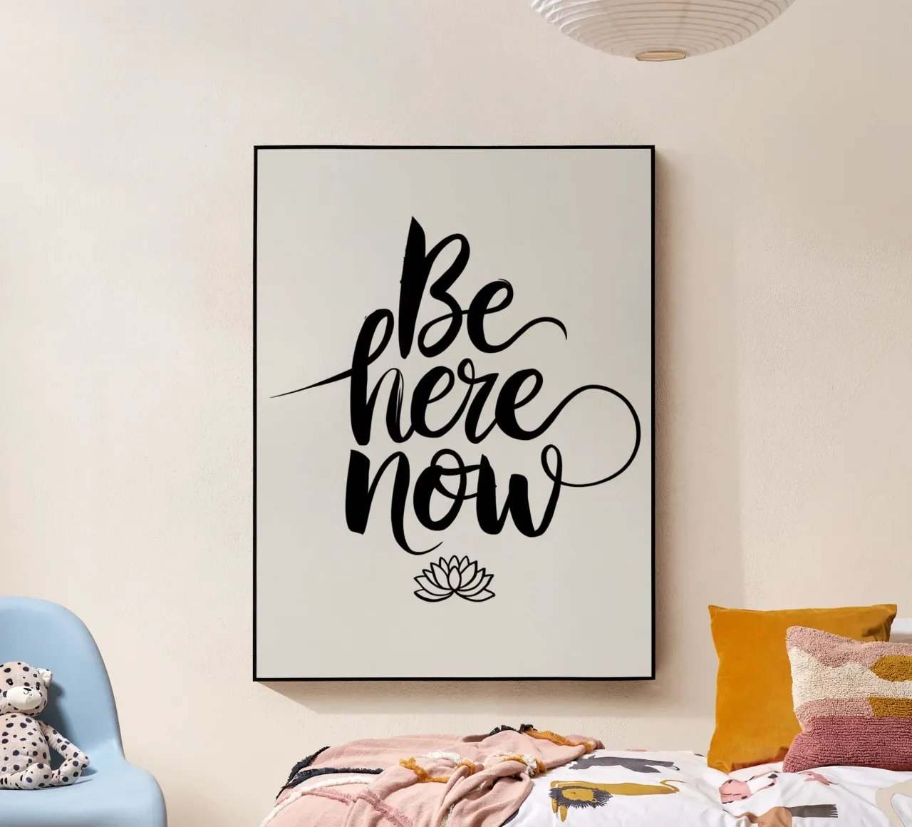 Essere qui ora plexiglass da logic