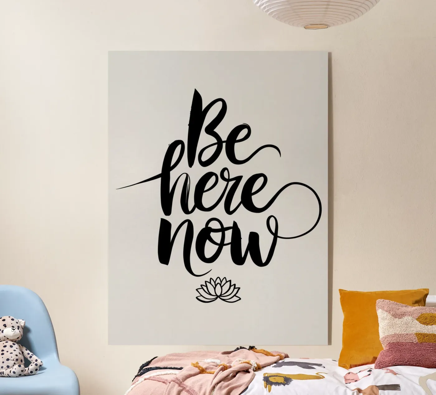 Be Here Now plexiglass da logic