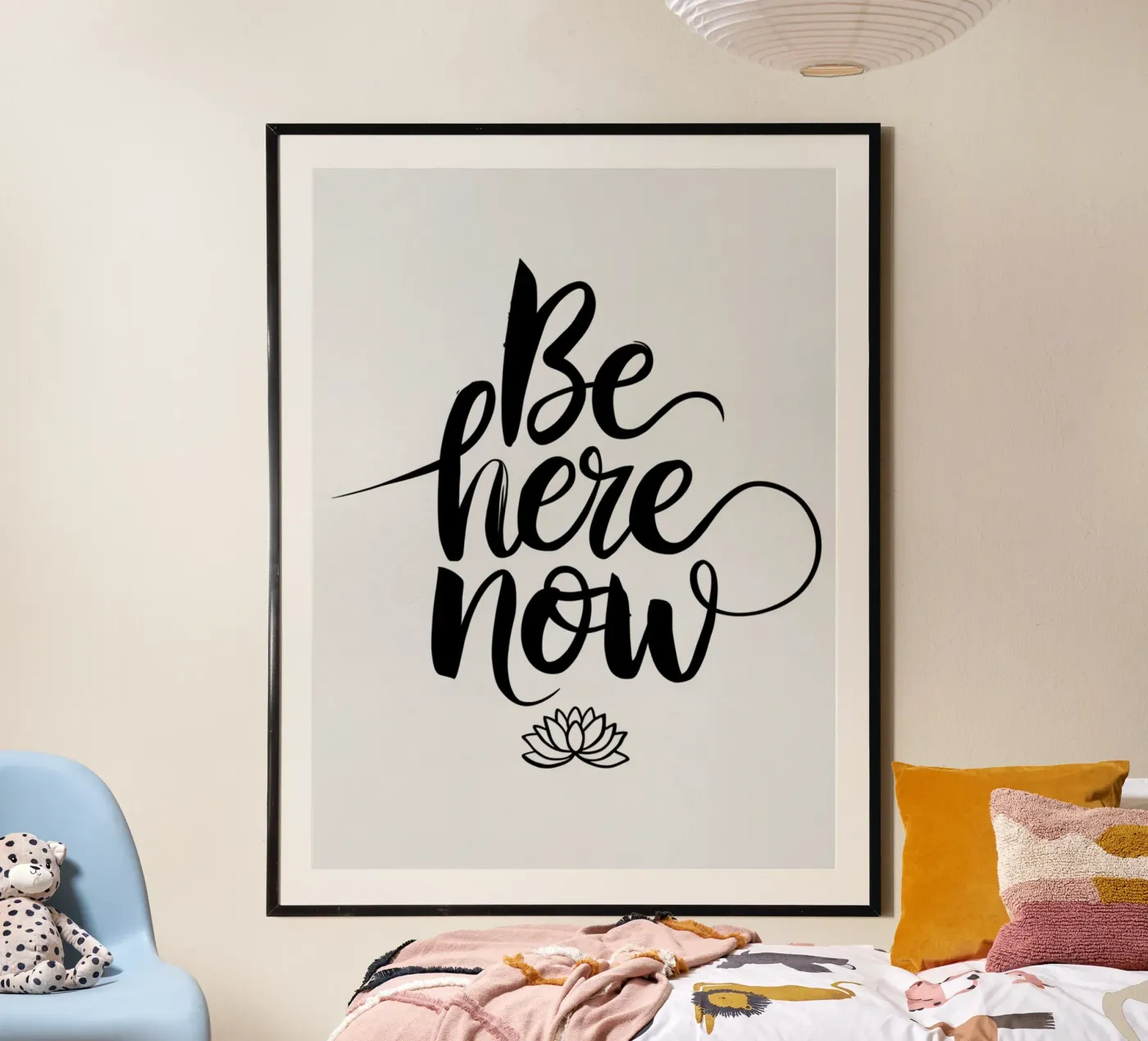 Be Here Now Poster von logic