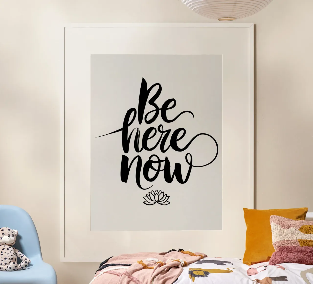 Be Here Now poster by logic