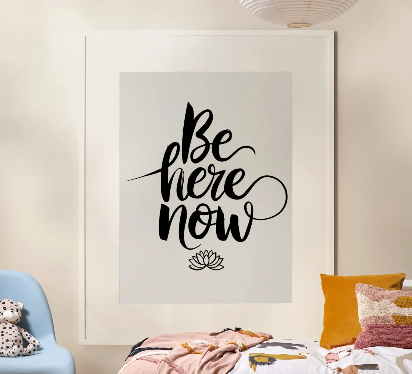 Be Here Now Poster von logic