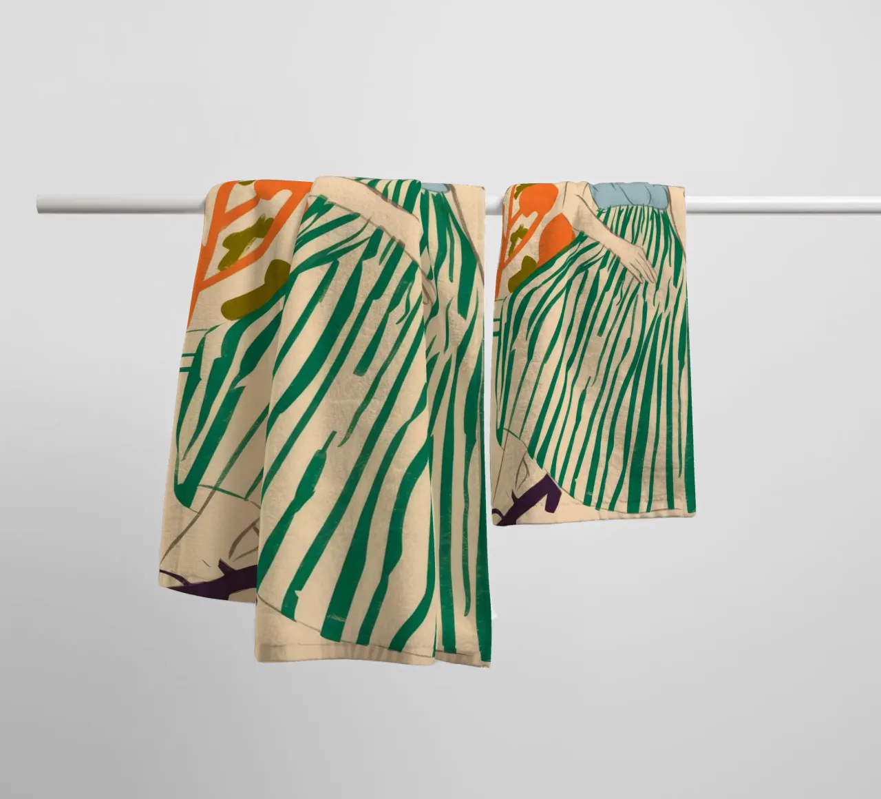 Tuin Rust badhanddoek van Artie Shifa