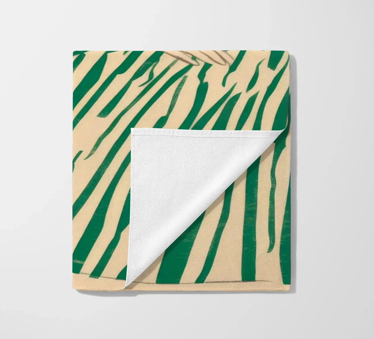 Garden Rest beach towel by Artie Shifa
