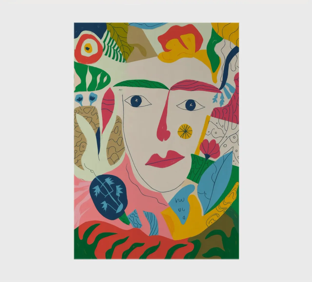 Abstract Nature notebook by Artie Shifa