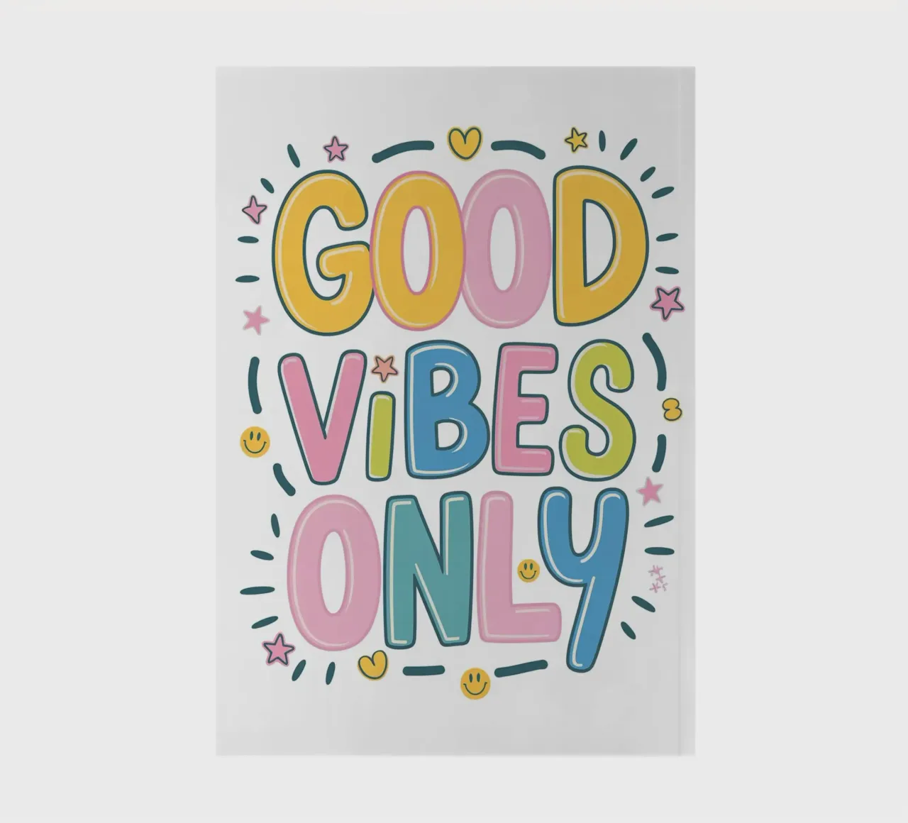 Good Vibes Only notebook by logic