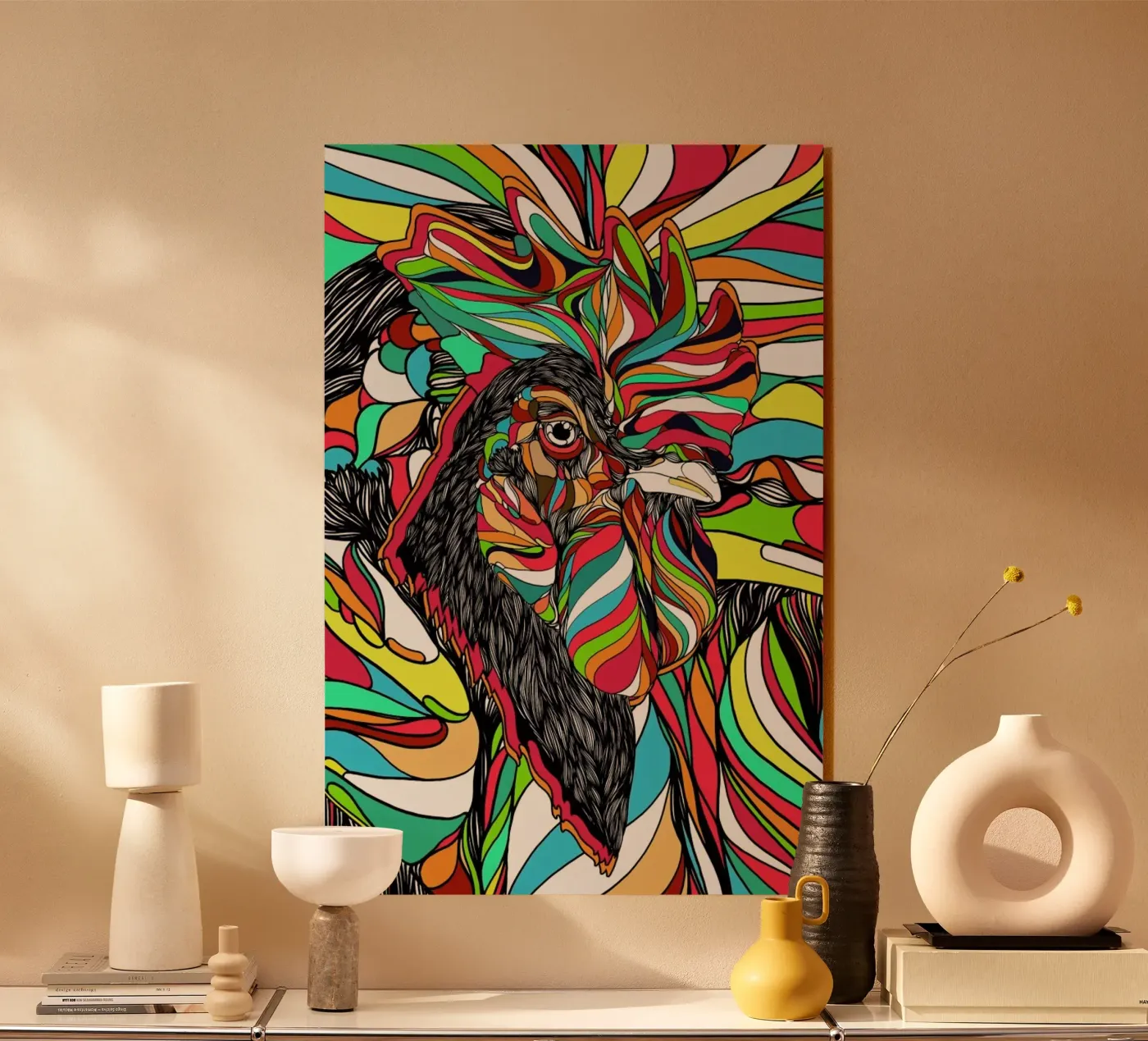 Tropical Cock plexiglass da Danny Ivan