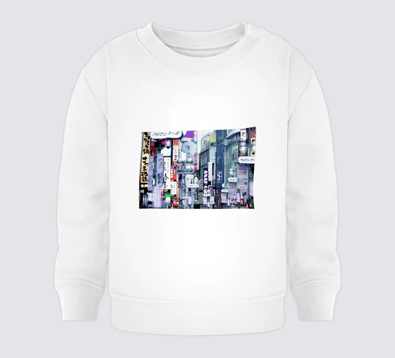 Tokyo felpa neonato da Flo Klein