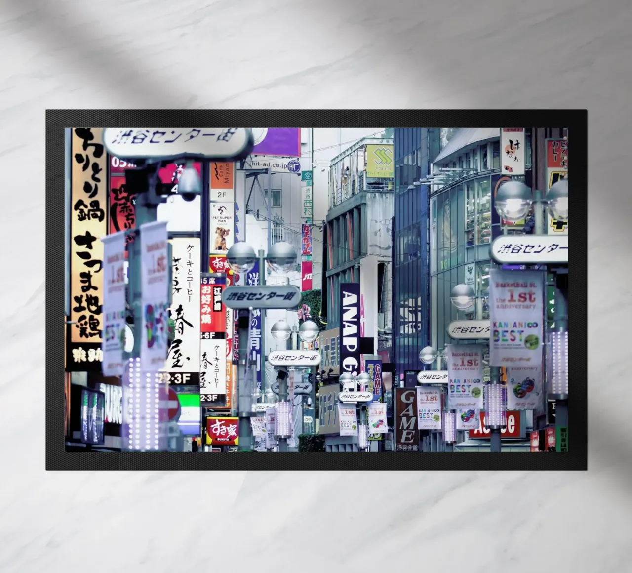 Tokyo doormat by Flo Klein