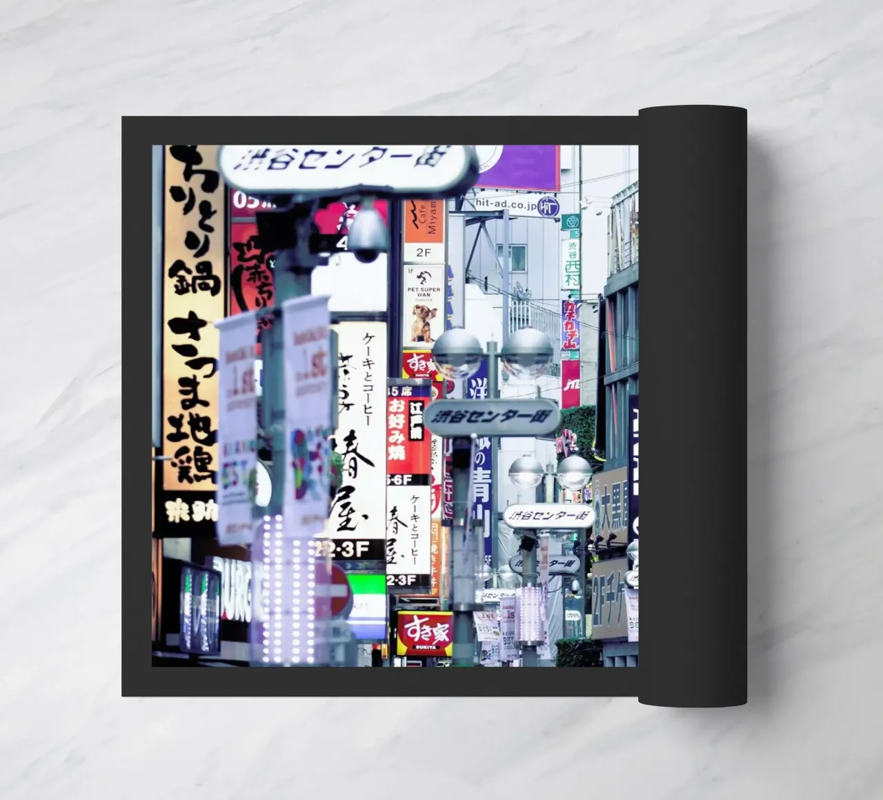 Tokyo doormat by Flo Klein