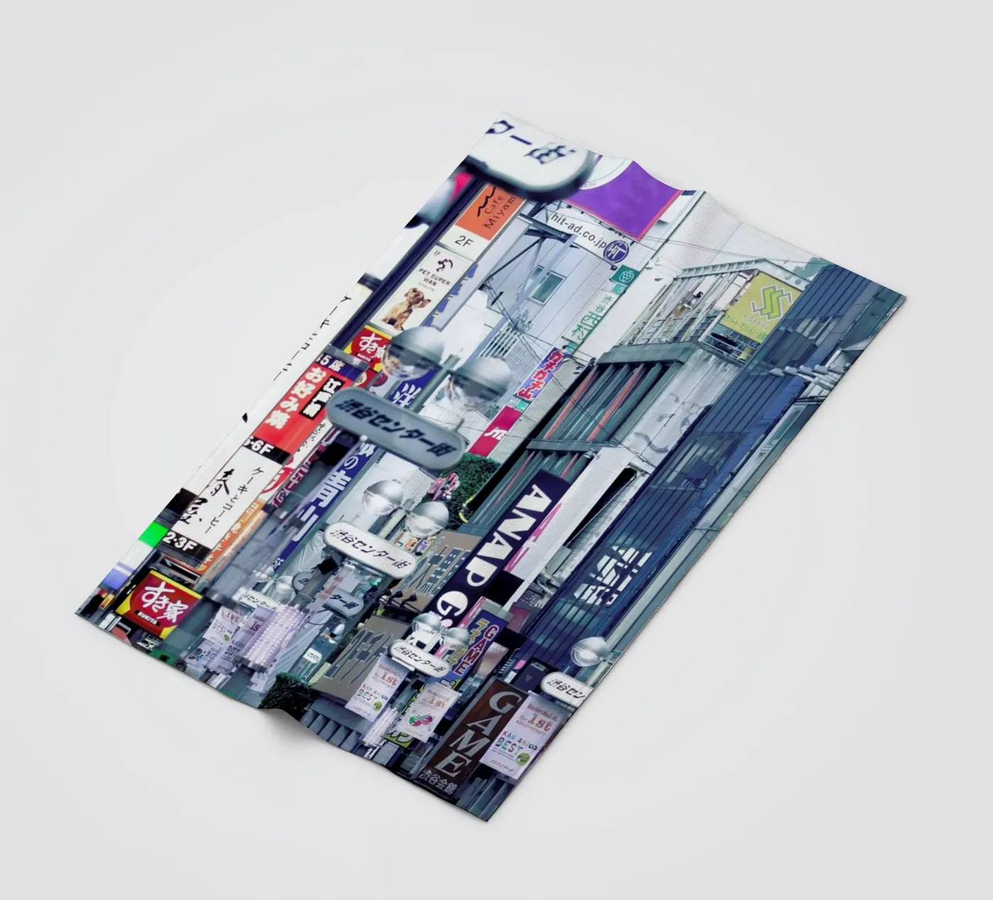 Tokyo fleecedeken van Flo Klein Gallery