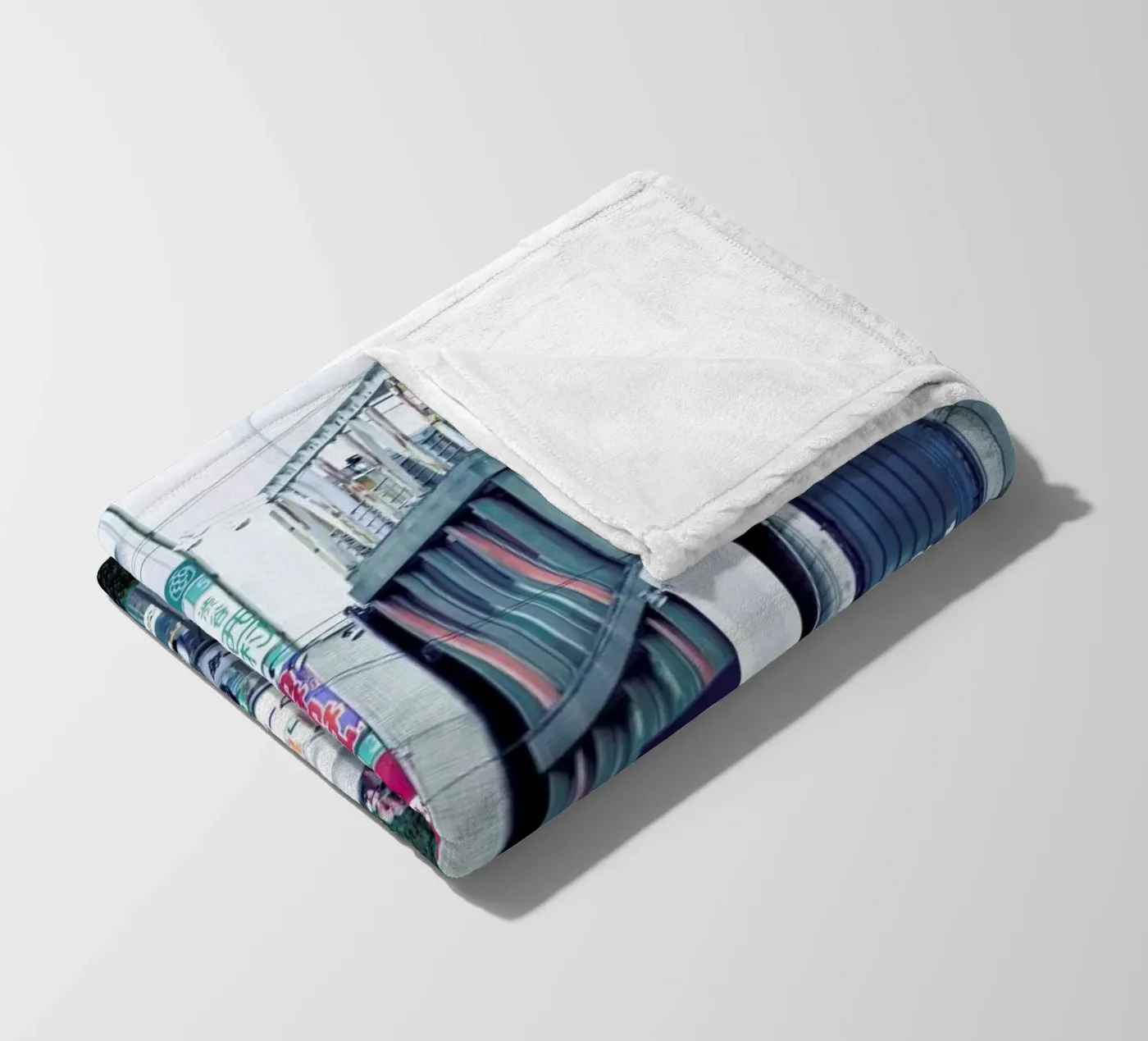 Tokyo fleecedeken van Flo Klein Gallery