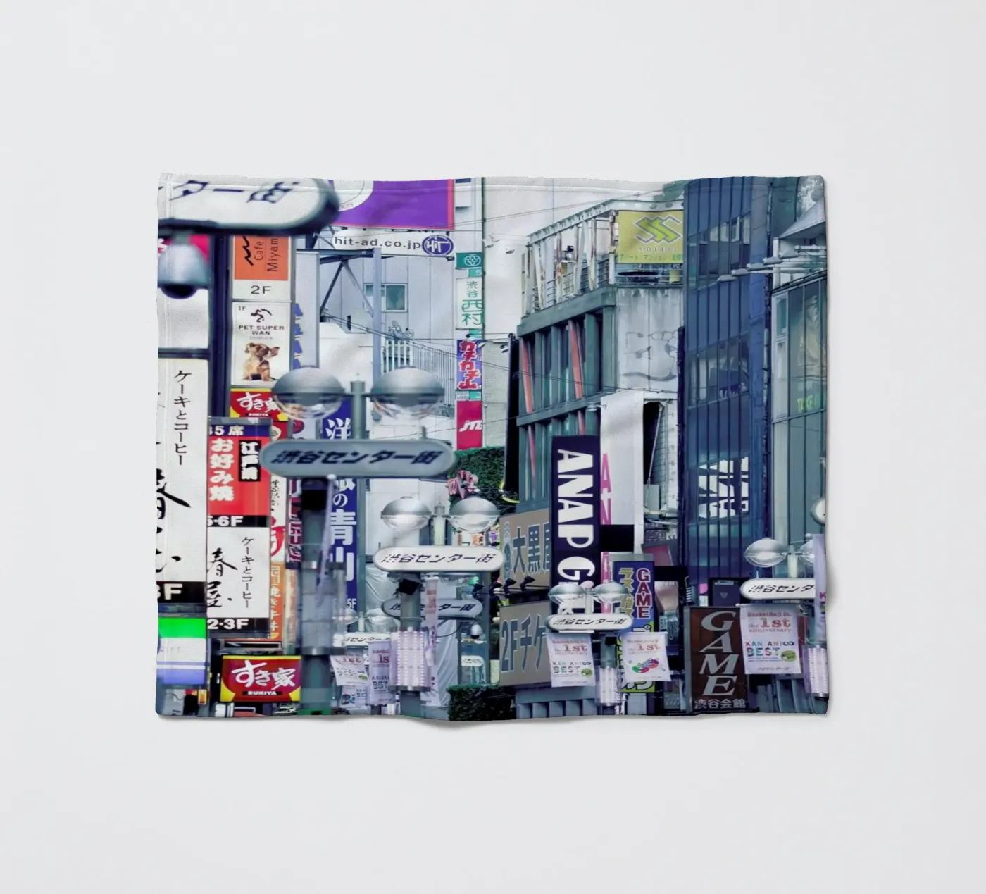 Tokyo fleecedeken van Flo Klein Gallery