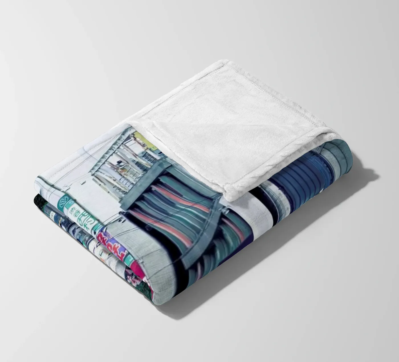 Tokyo fleecedeken van Flo Klein Gallery