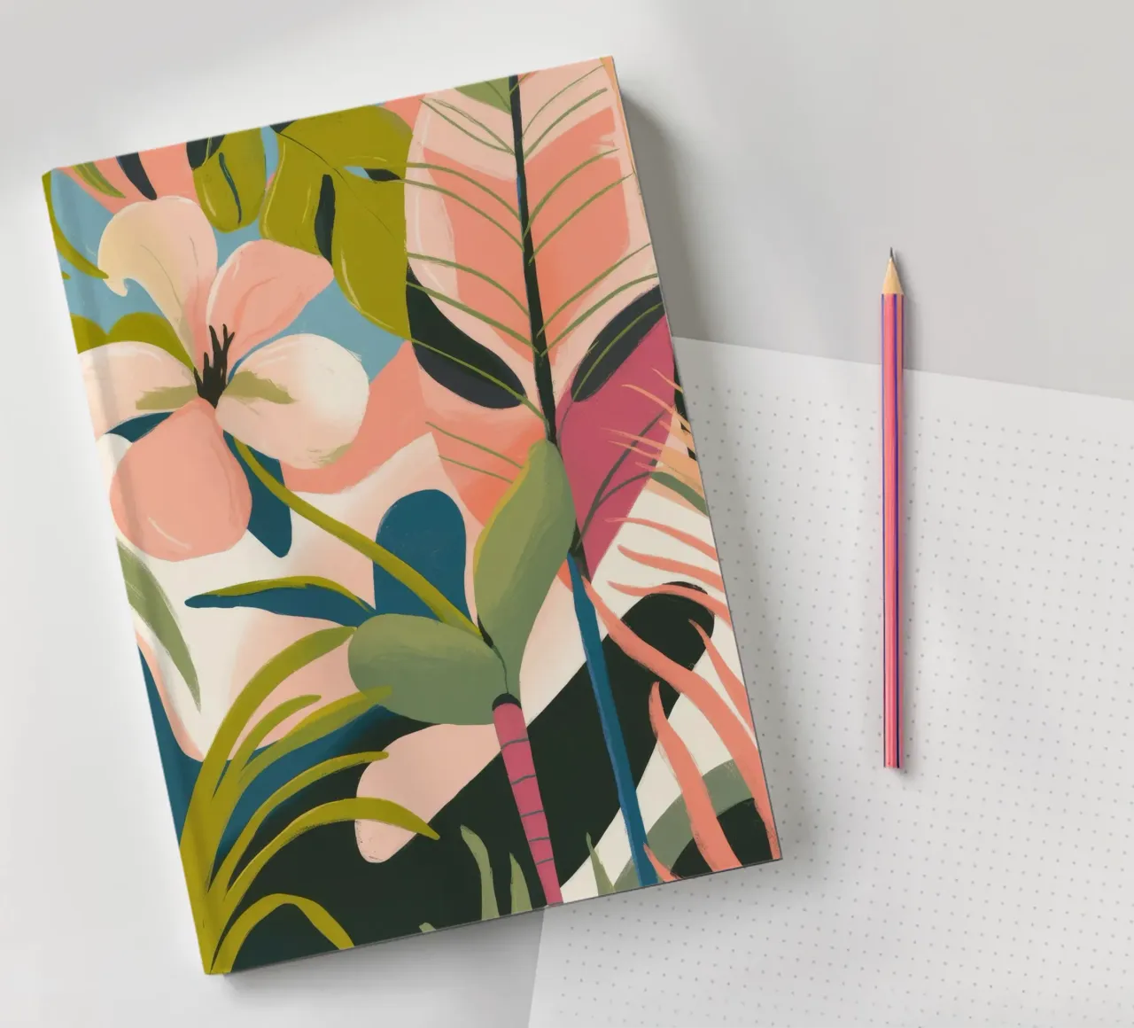 Tropical Dreamscape notebook by Artie Shifa